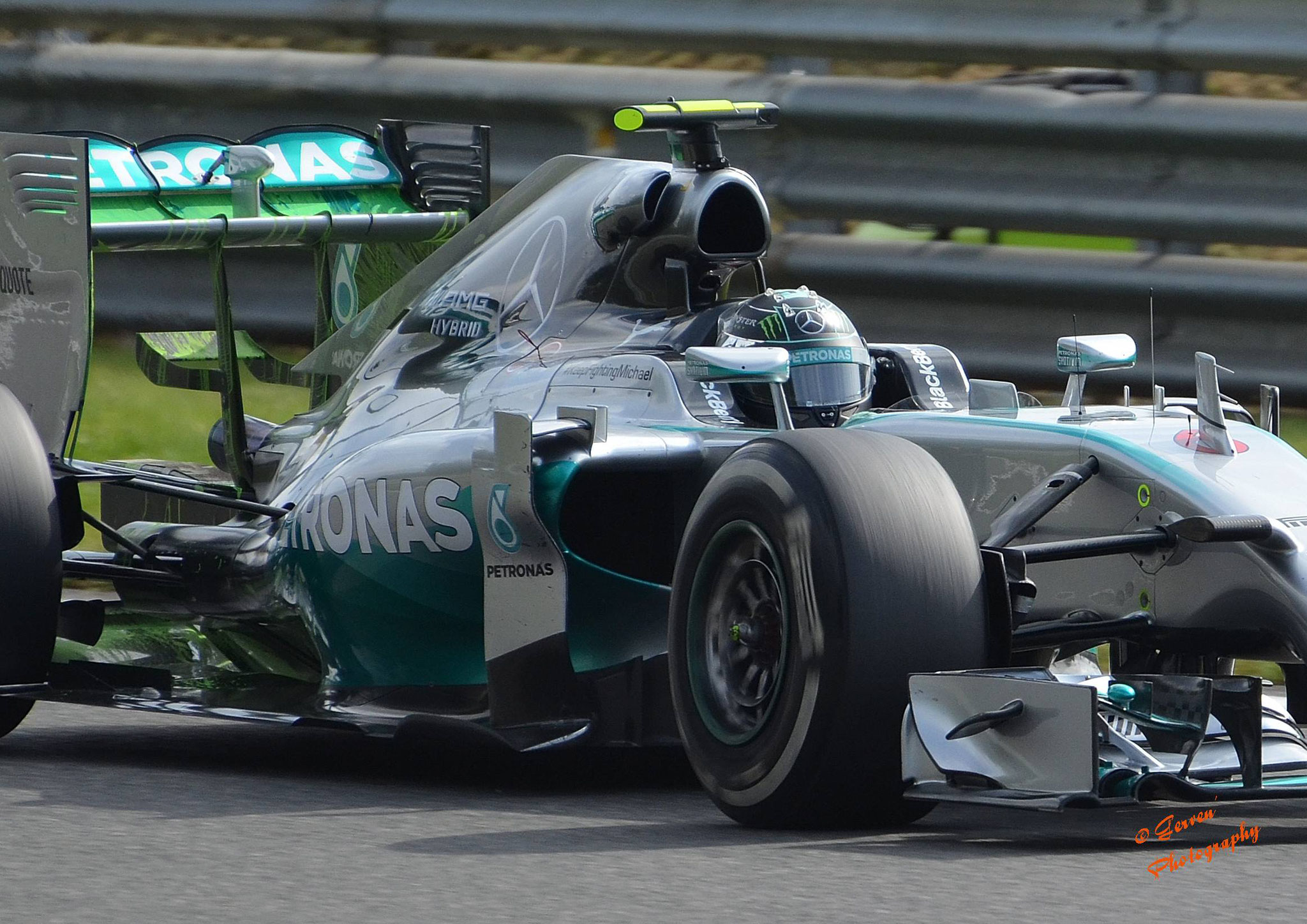 Nico Rosberg - Mercedes 2014 (including flow paint)