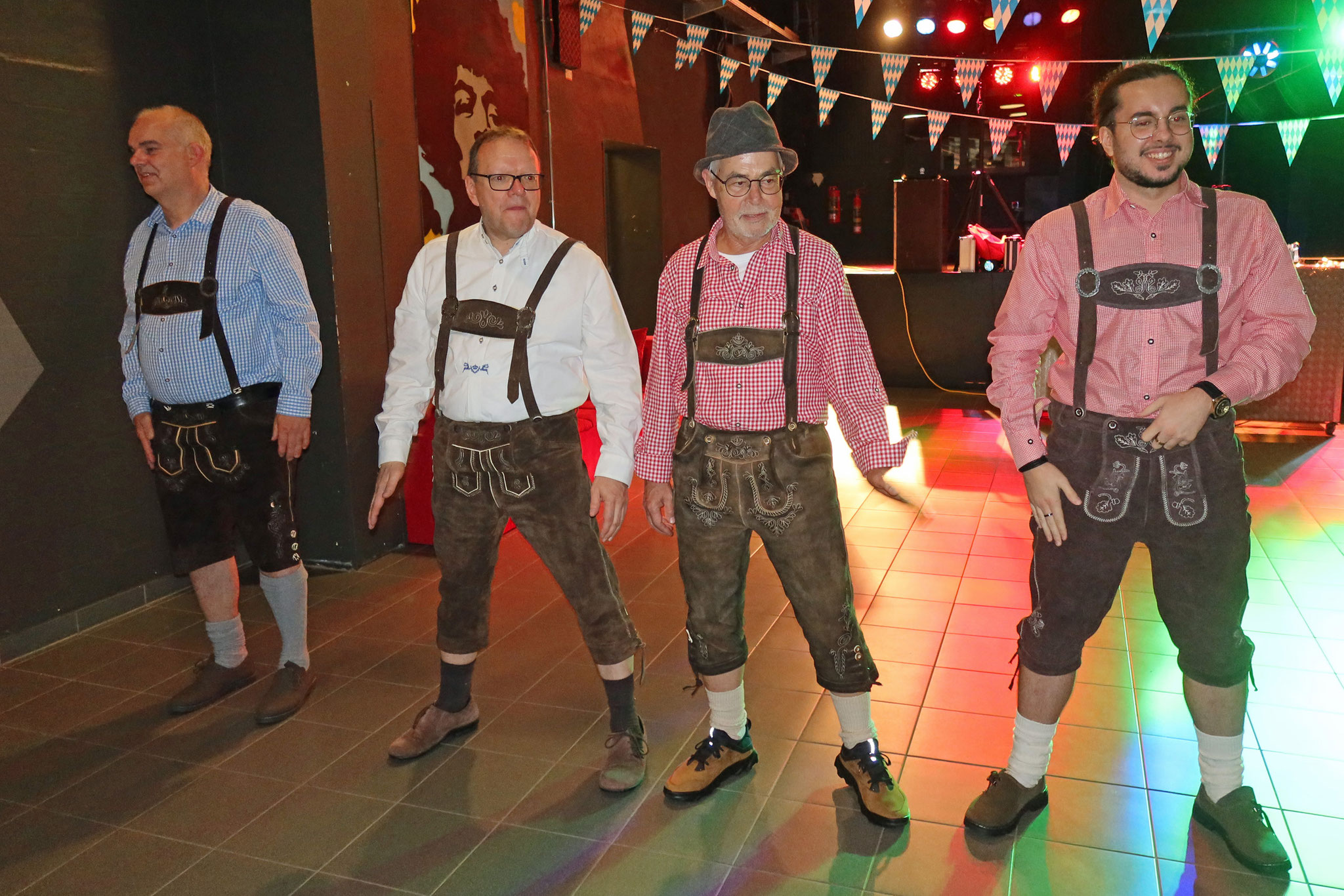 ..und nun mussten die Männer ran..