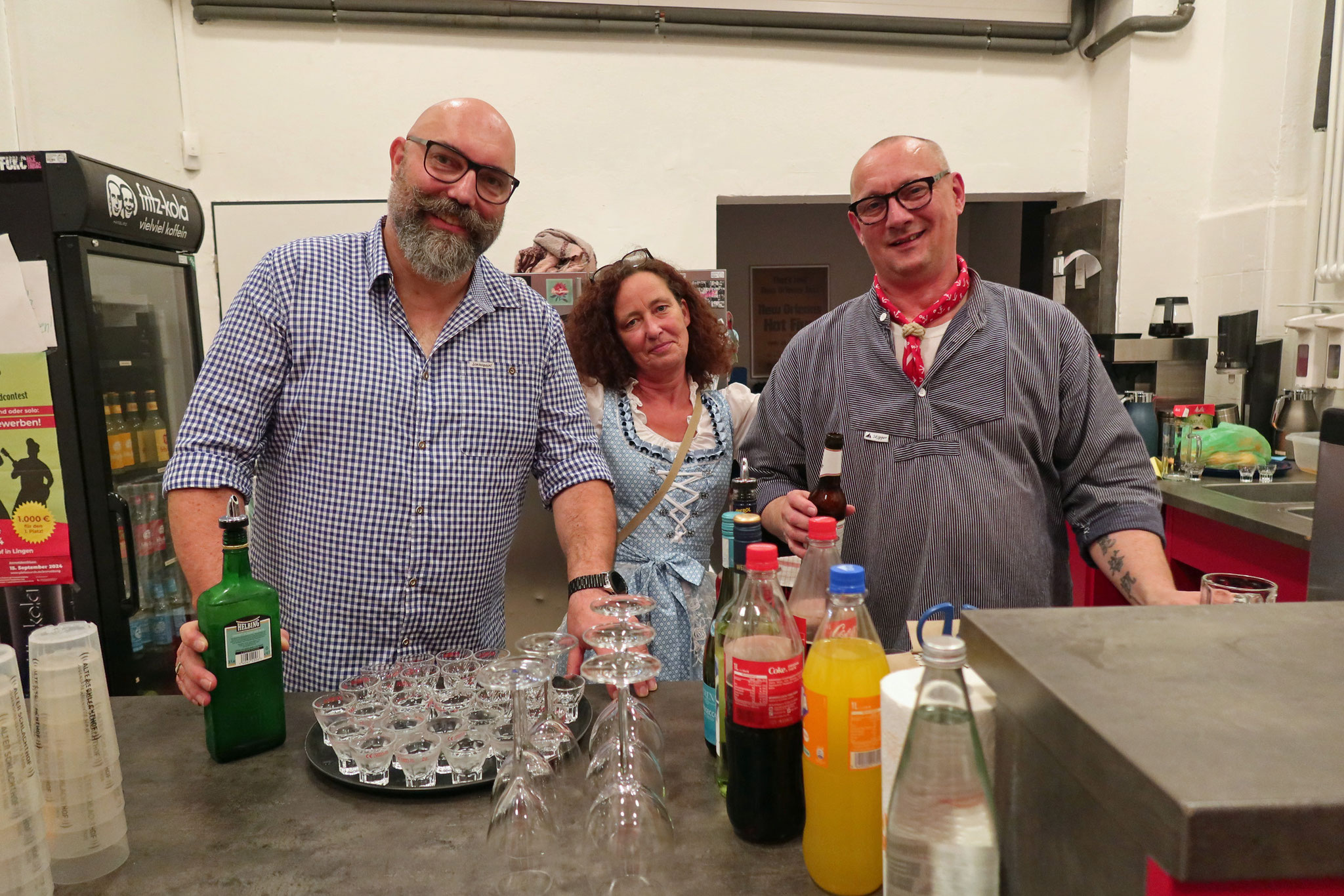 ..das Team von der Bewirtung - Danke -..