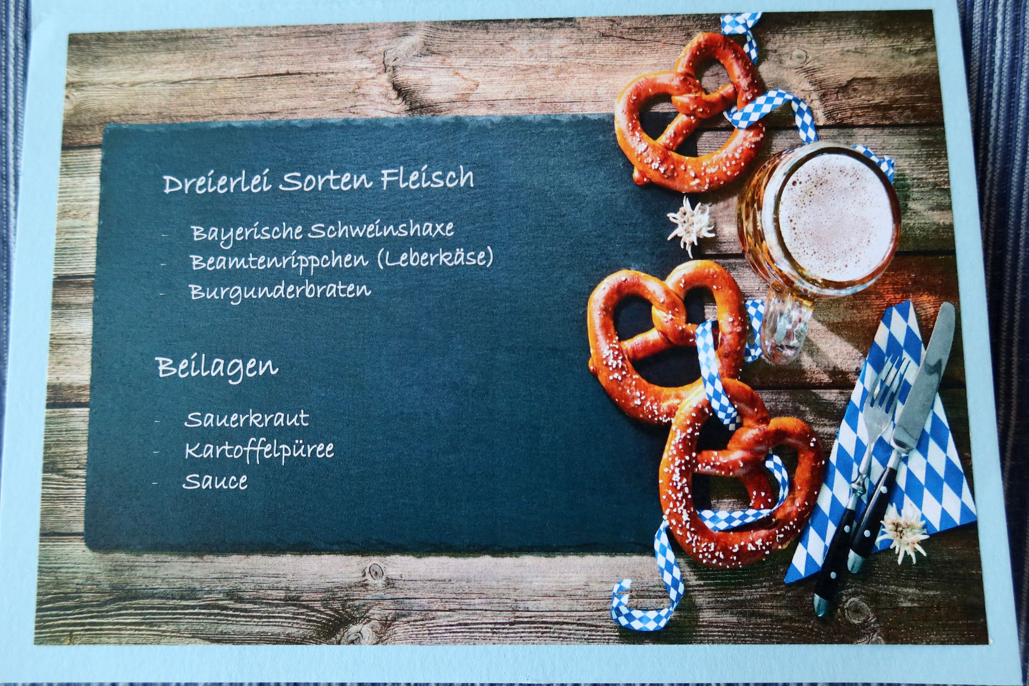 ..Für das leibliche Wohl sorgte Fleischerei Bömmelburg (Danke)..