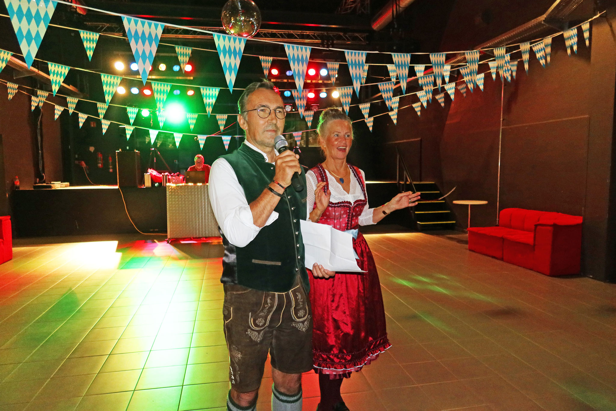 ..Günter und Dagmar haben was lustiges vorgetragen..