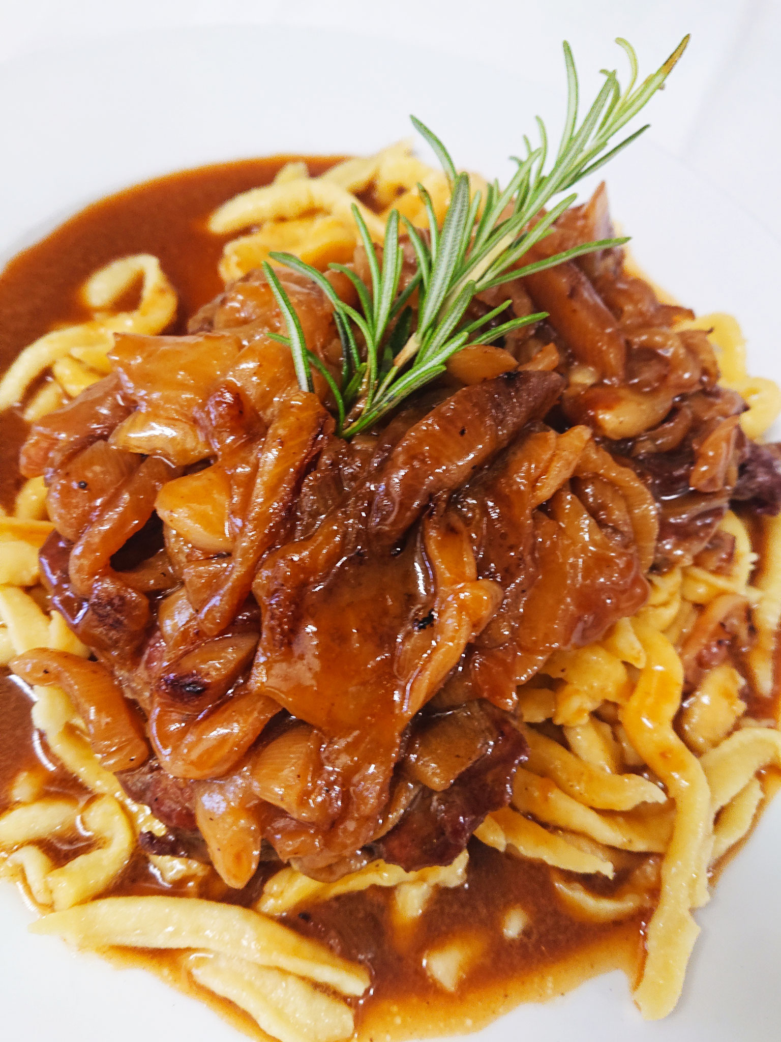 Zwiebelrostbraten