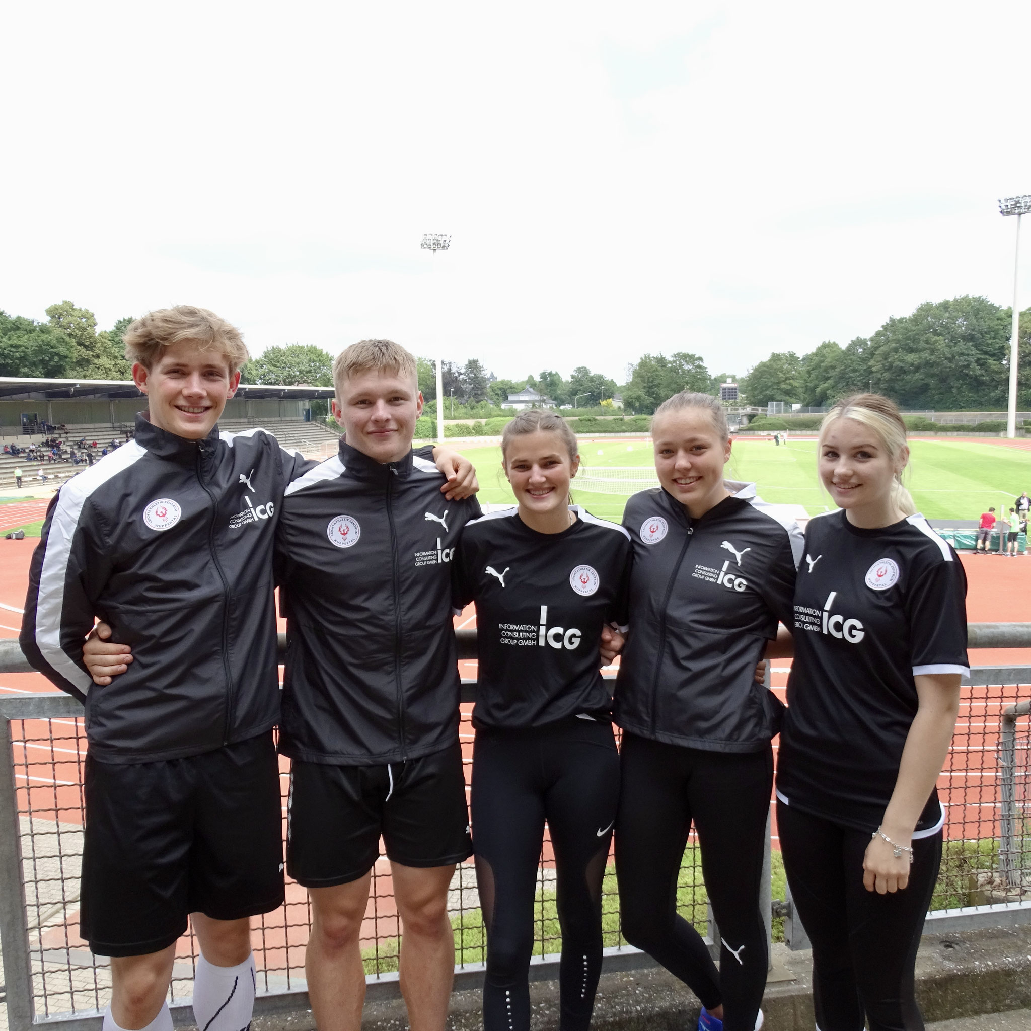 Tim Haufe, Duncan Brune, Merle Wyneken, Emma Jung, Emely Bongwald