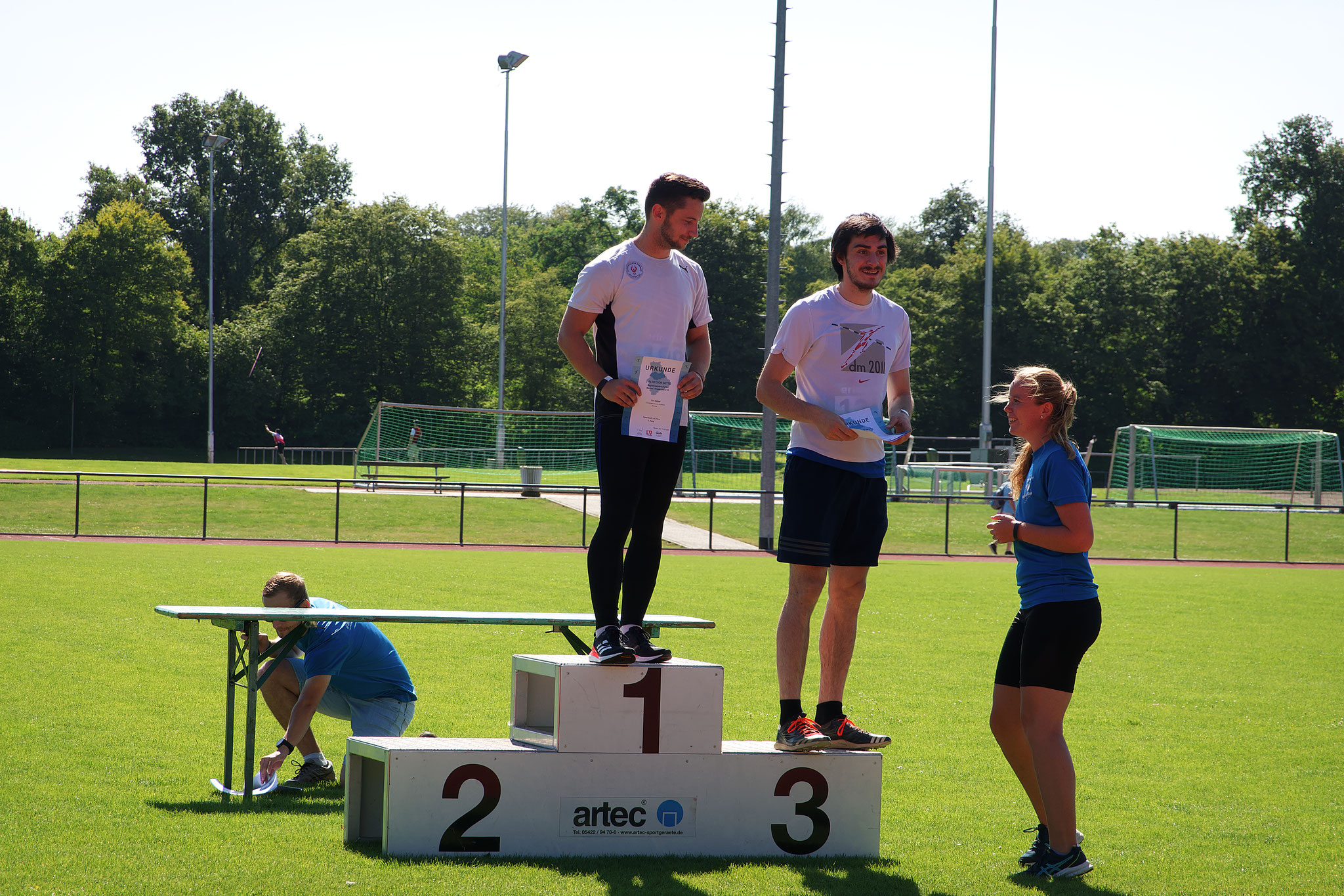 Siegerehrung: Tim Ediger (Platz 1)