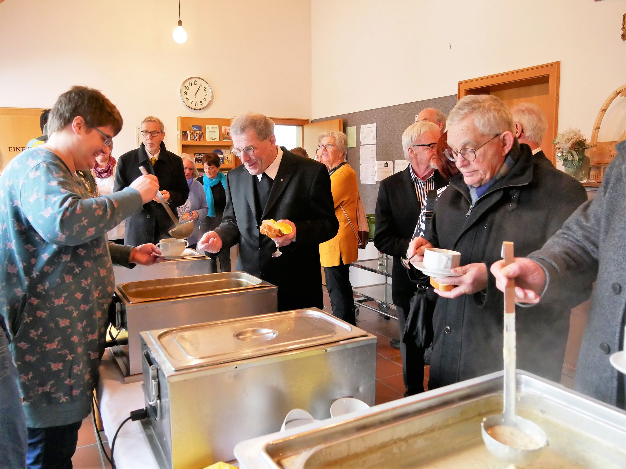 Empfang im Haus Idenrast