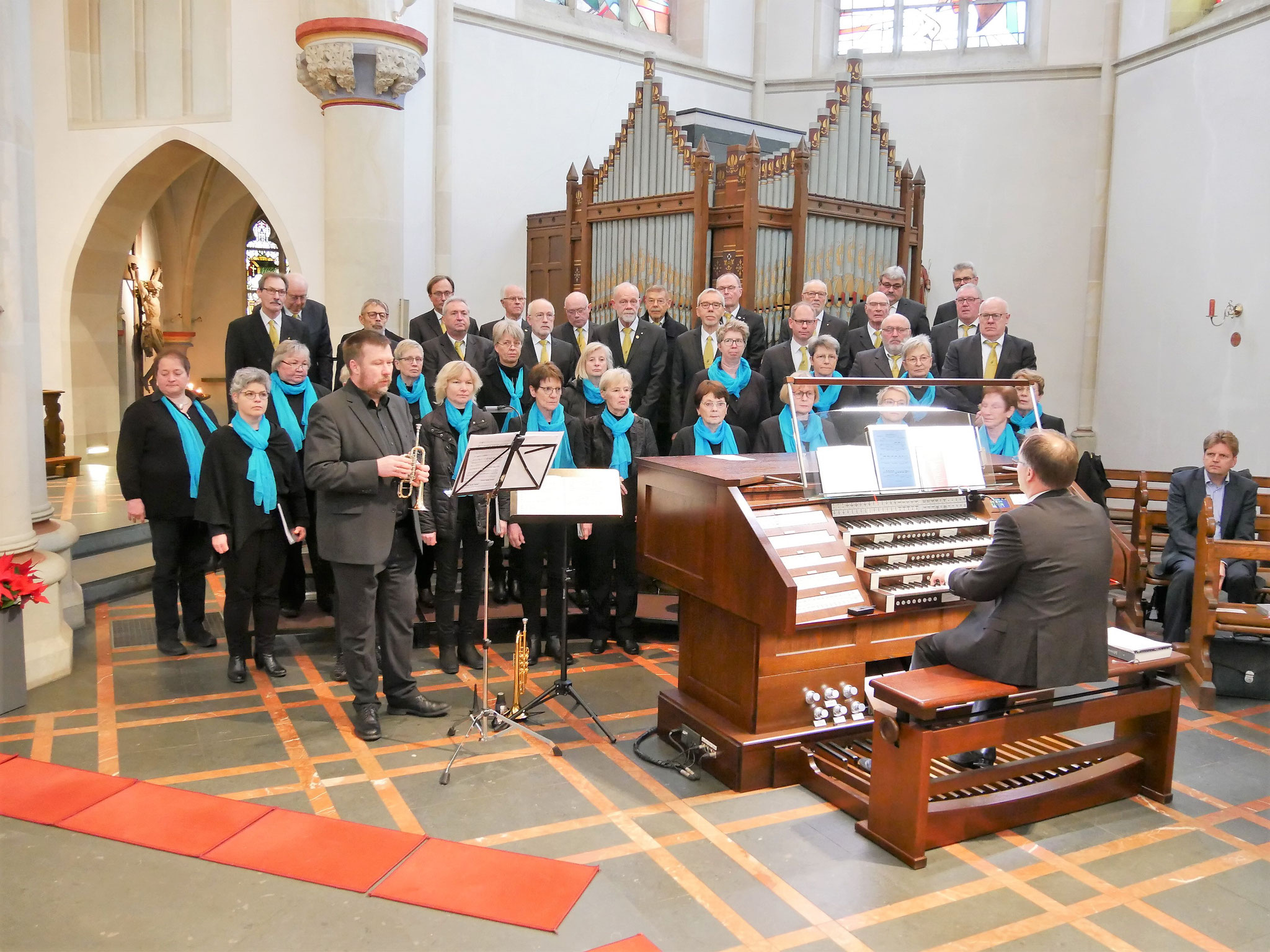 MGV Herzfeld-Hovestadt und St. Ida-Chor, Trompete: Ralf Schmuck