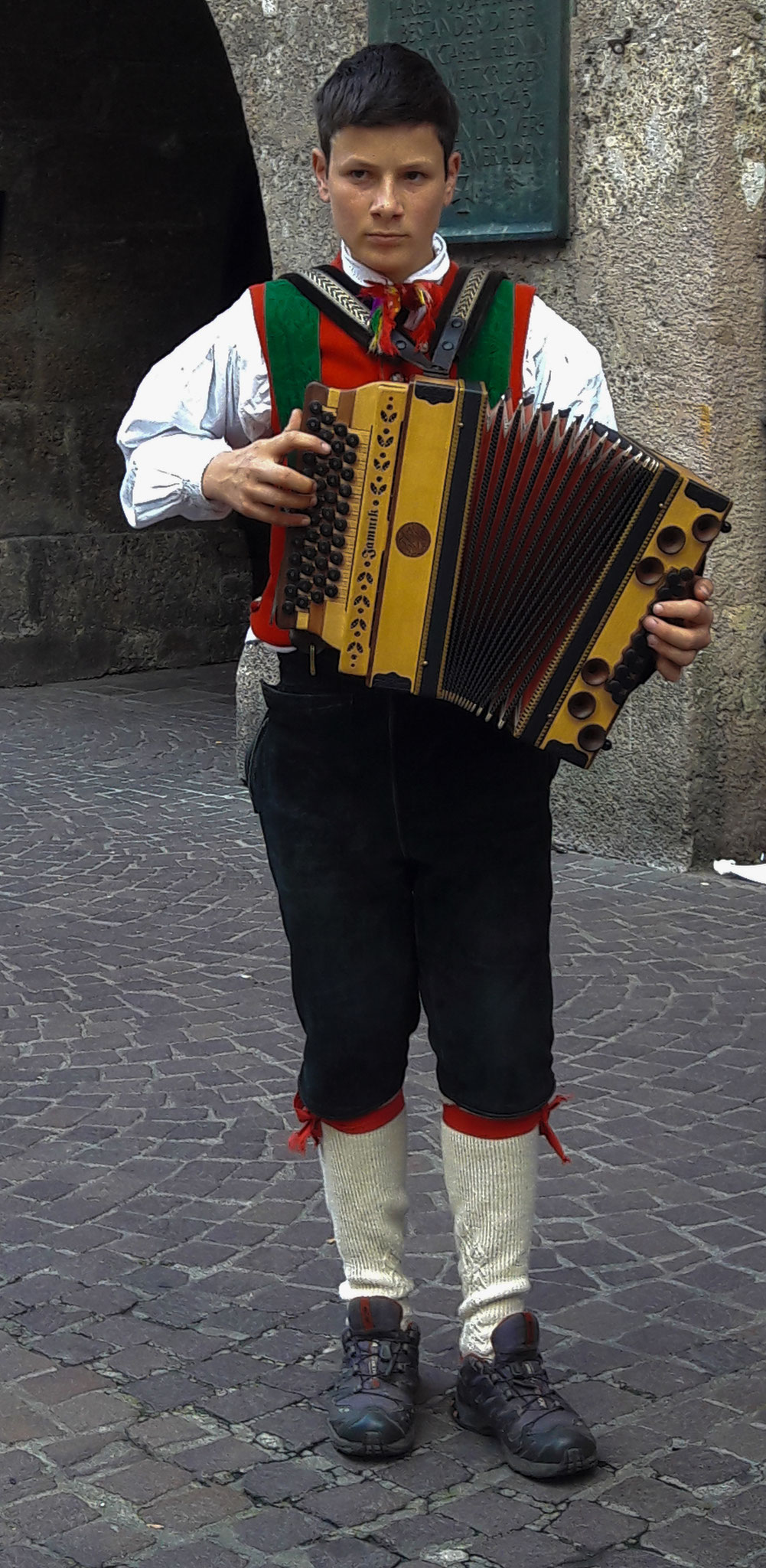   Veranstaltung in der Altstadt anlässlich des Volksmusikwettbewerb in Innsbruck v. 27. - 30. Okt. 2016