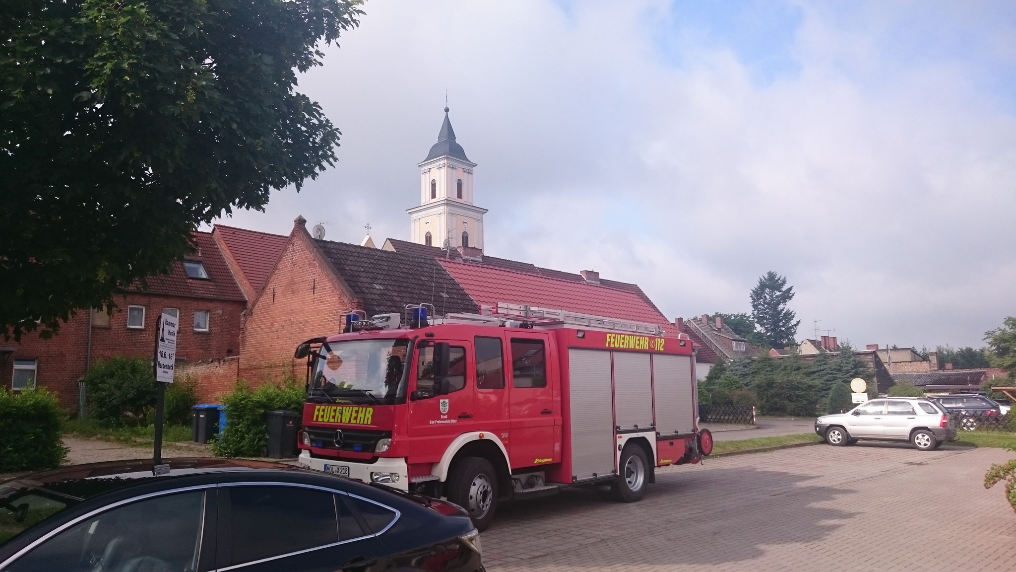 Ankunft in Boitzenburg