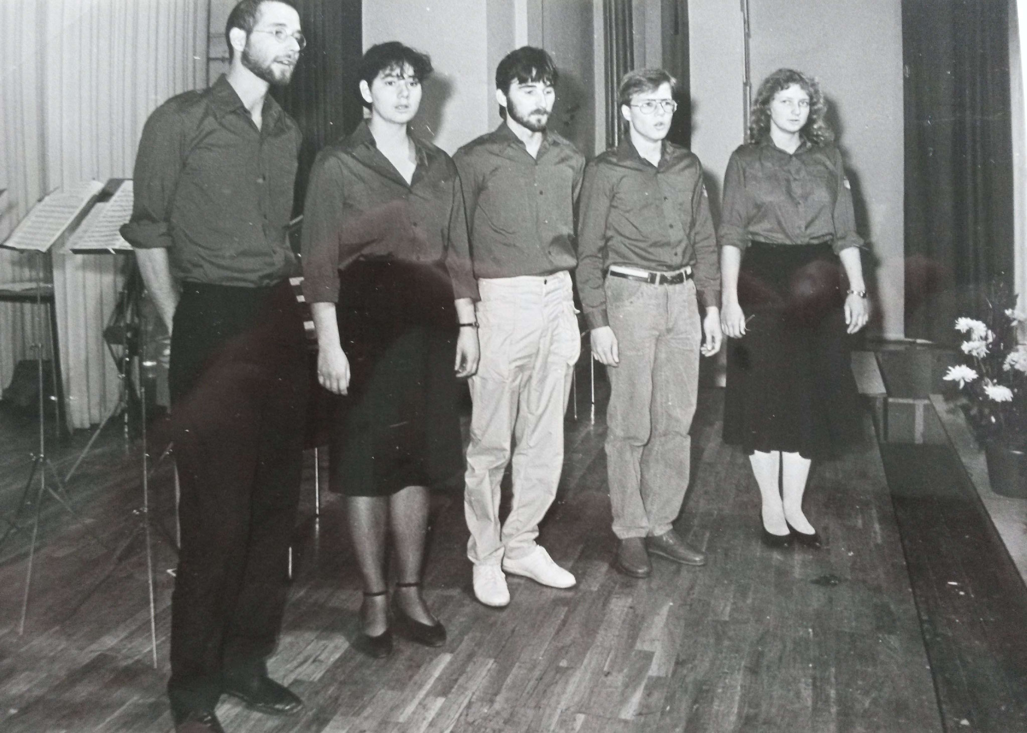 feierliche Immatrikulation an der philosophischen Fakultät - 1986