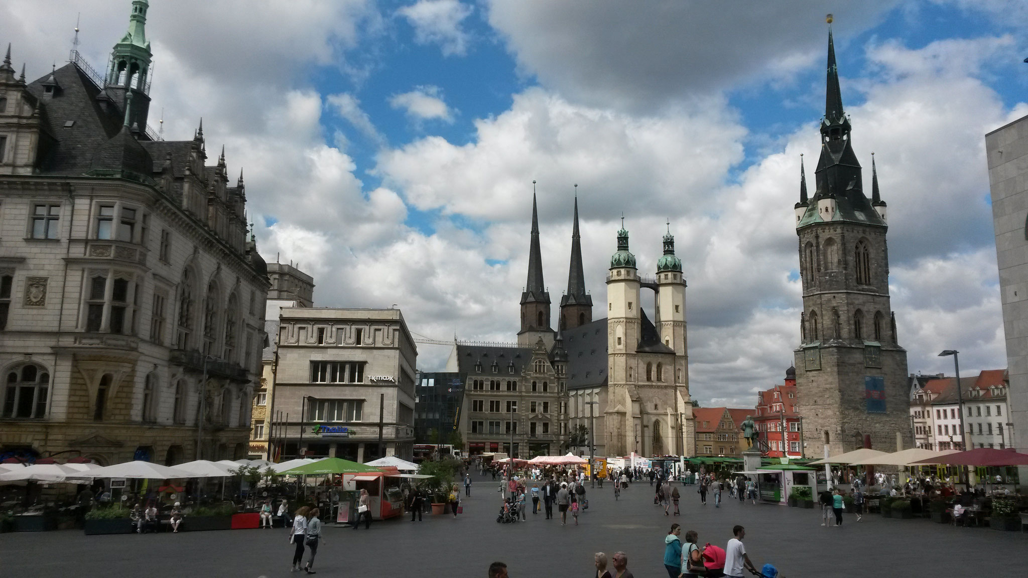 Halle (Saale), Markt - 1986