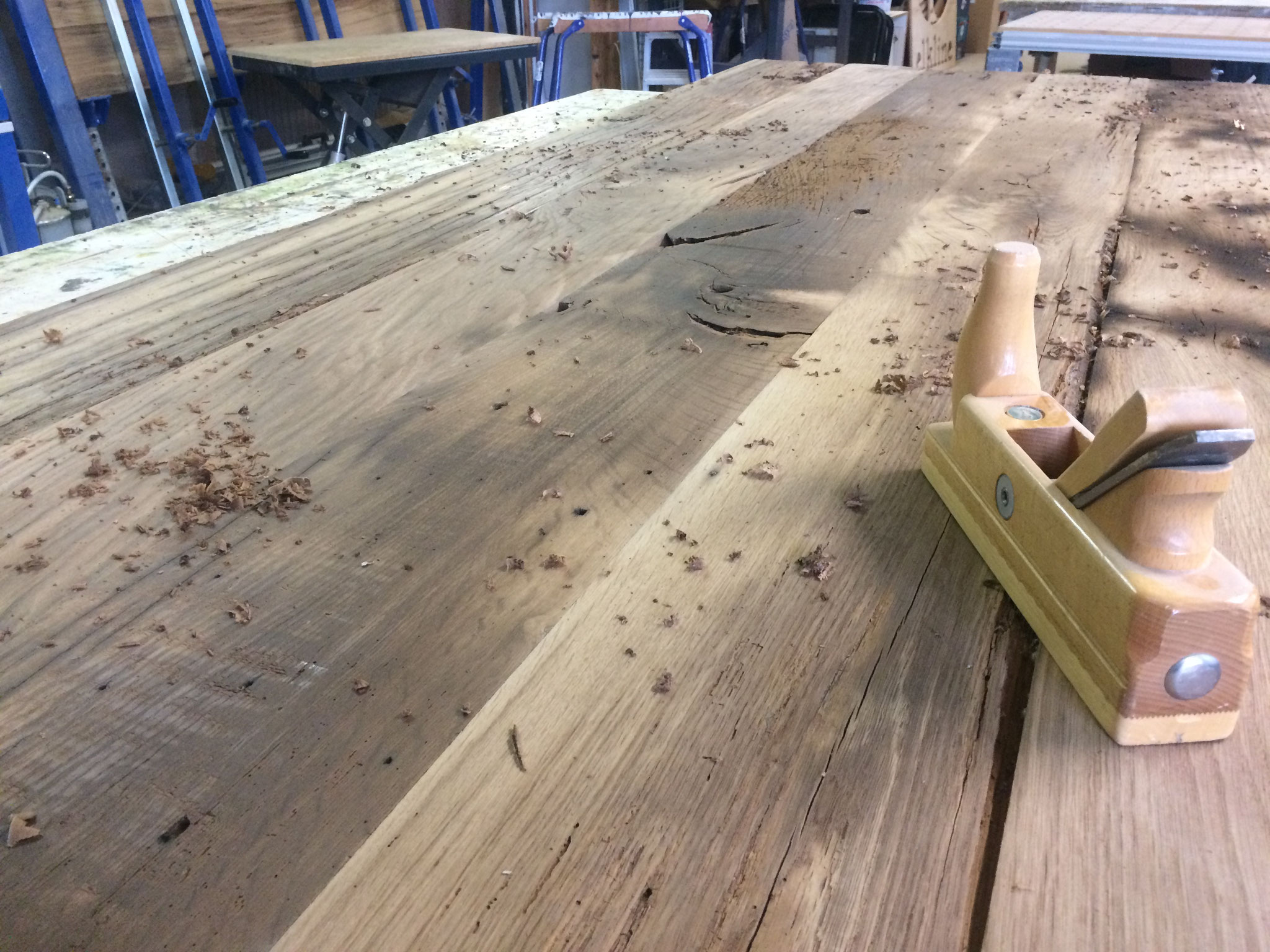 Die Holzwerft Altholztisch Eiche