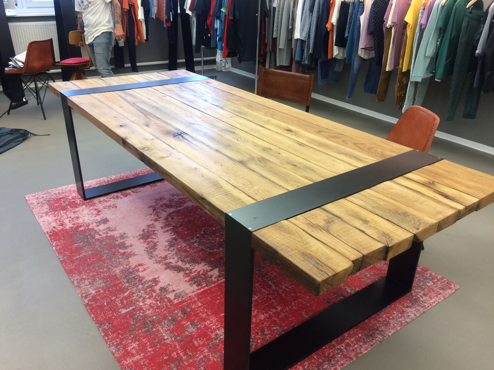 Die Holzwerft Altholztisch Eiche