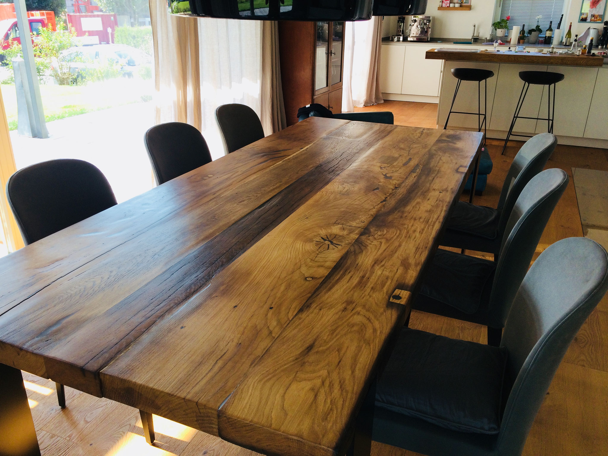 Die Holzwerft Altholztisch Eiche