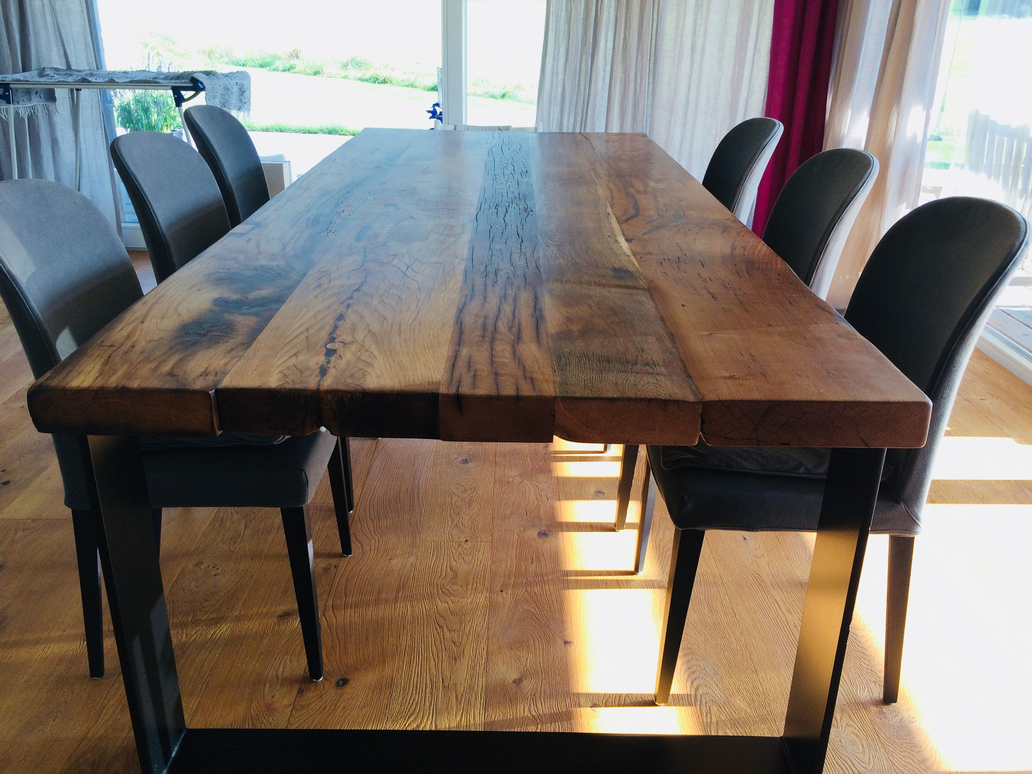 Die Holzwerft Altholztisch Eiche