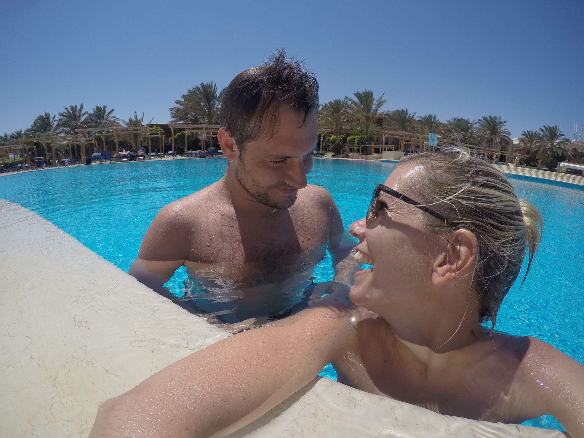 Spaß im Pool