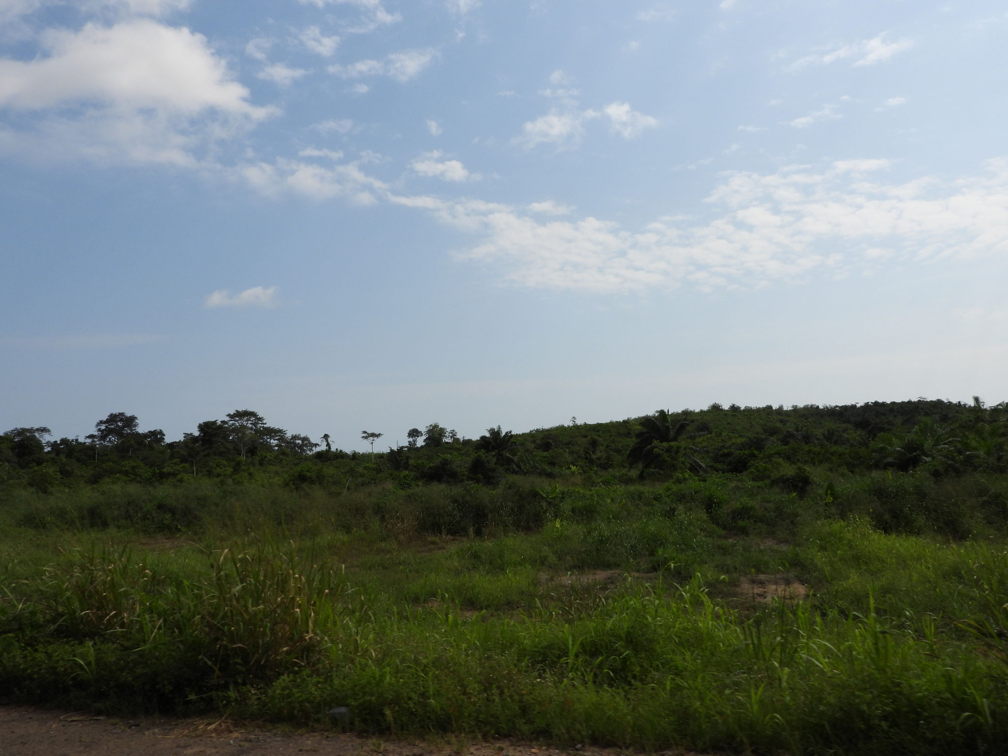 Zwischen Emina und Accra.