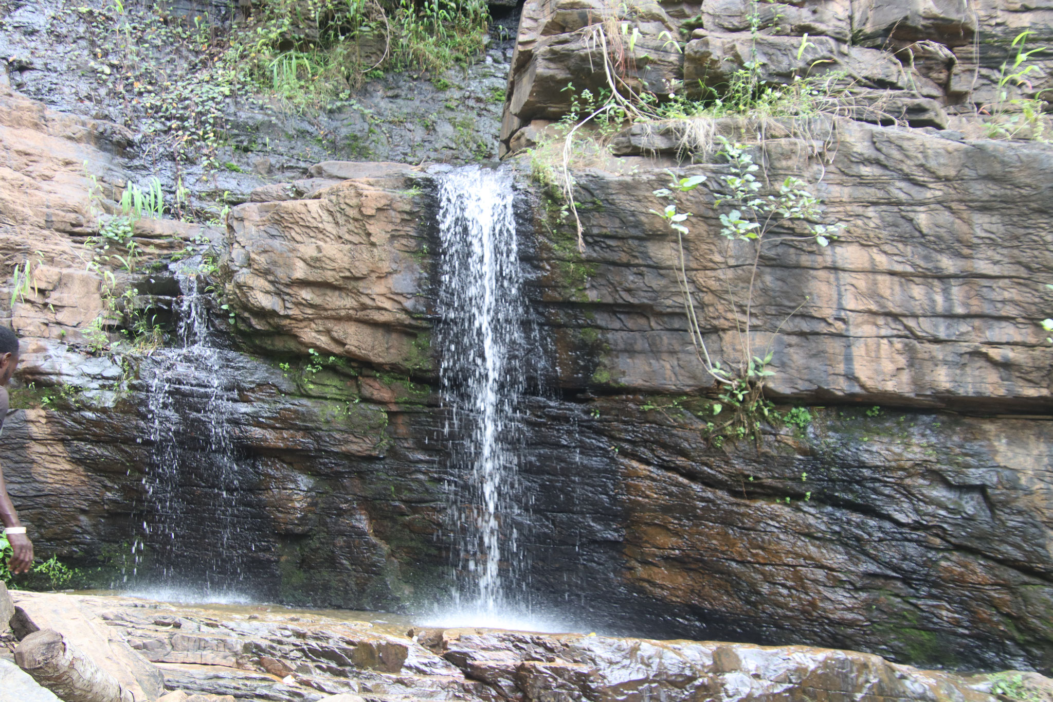 Der untere Kpime Wasserfall.
