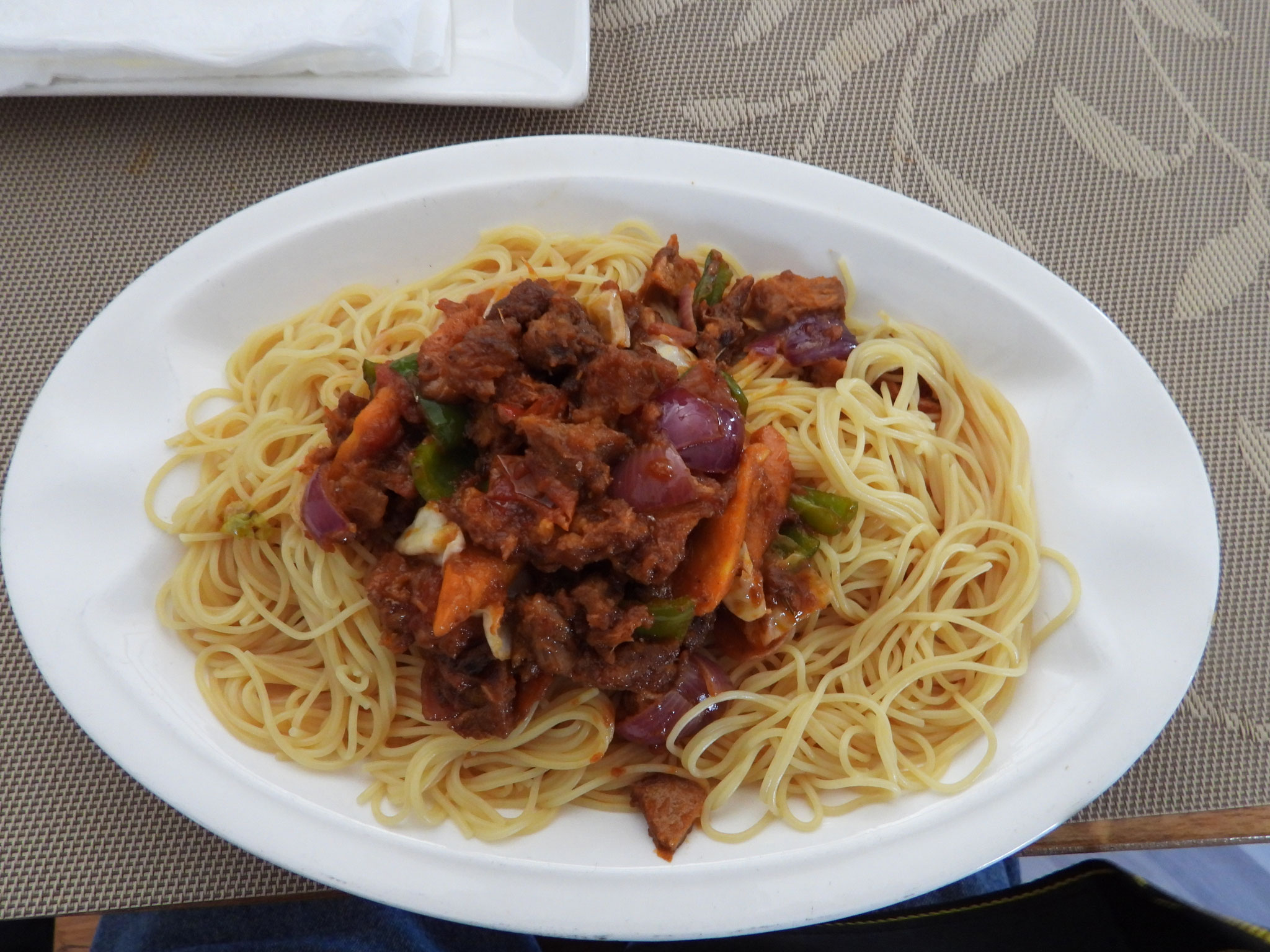 Spaghetti Bolognaise.
