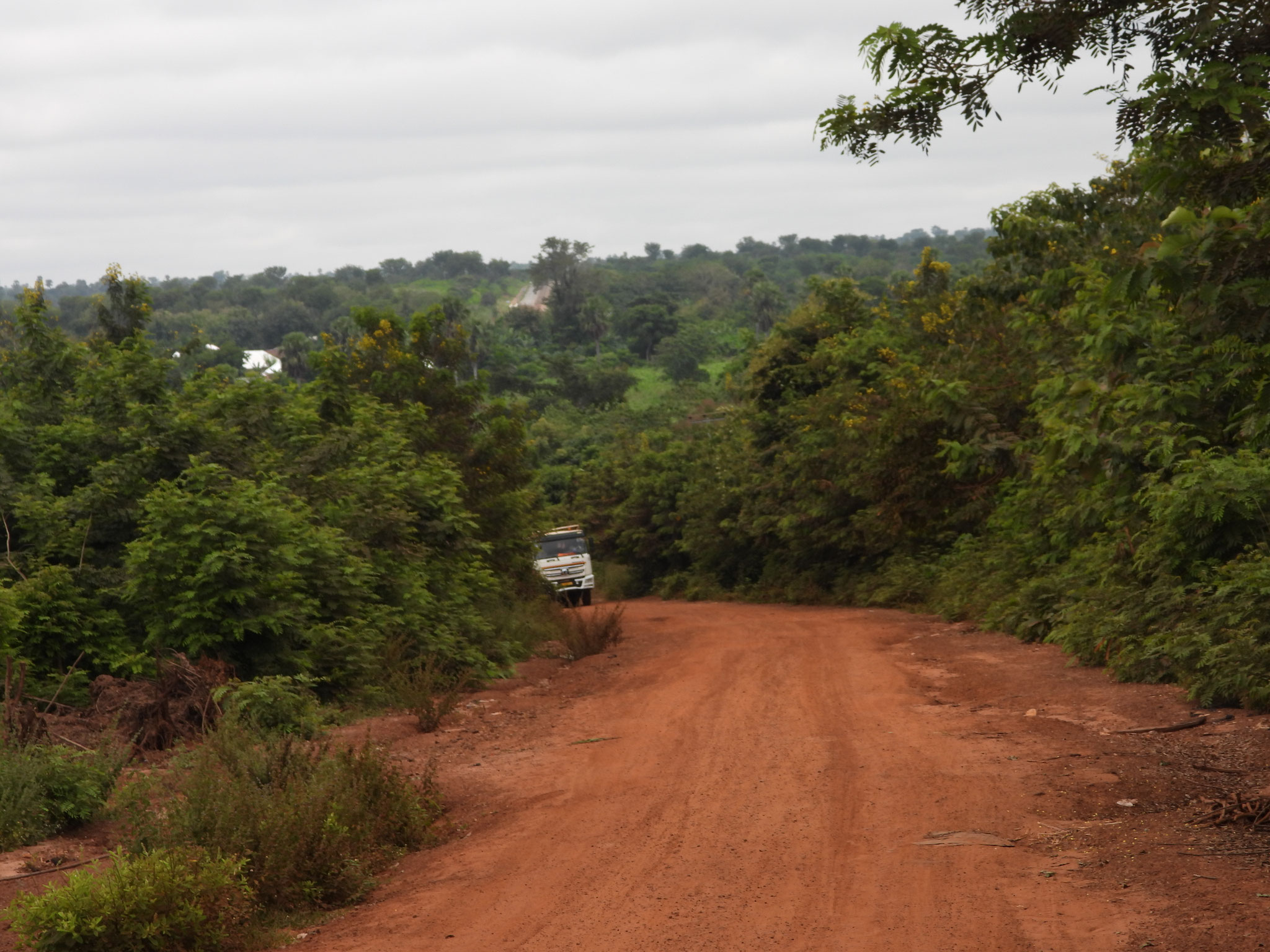 Piste in Zentralghana.