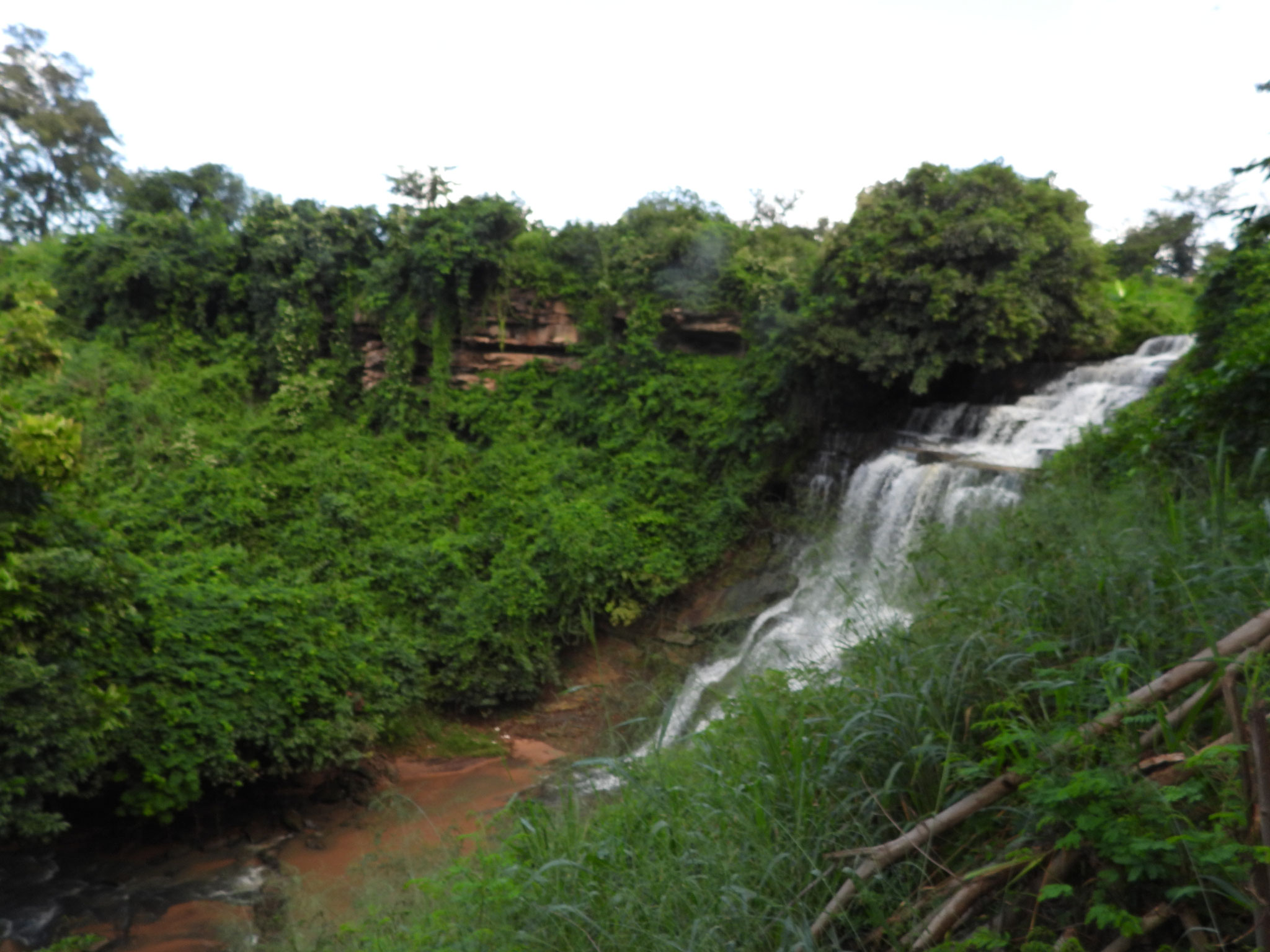 Wasserfall Kintampo.