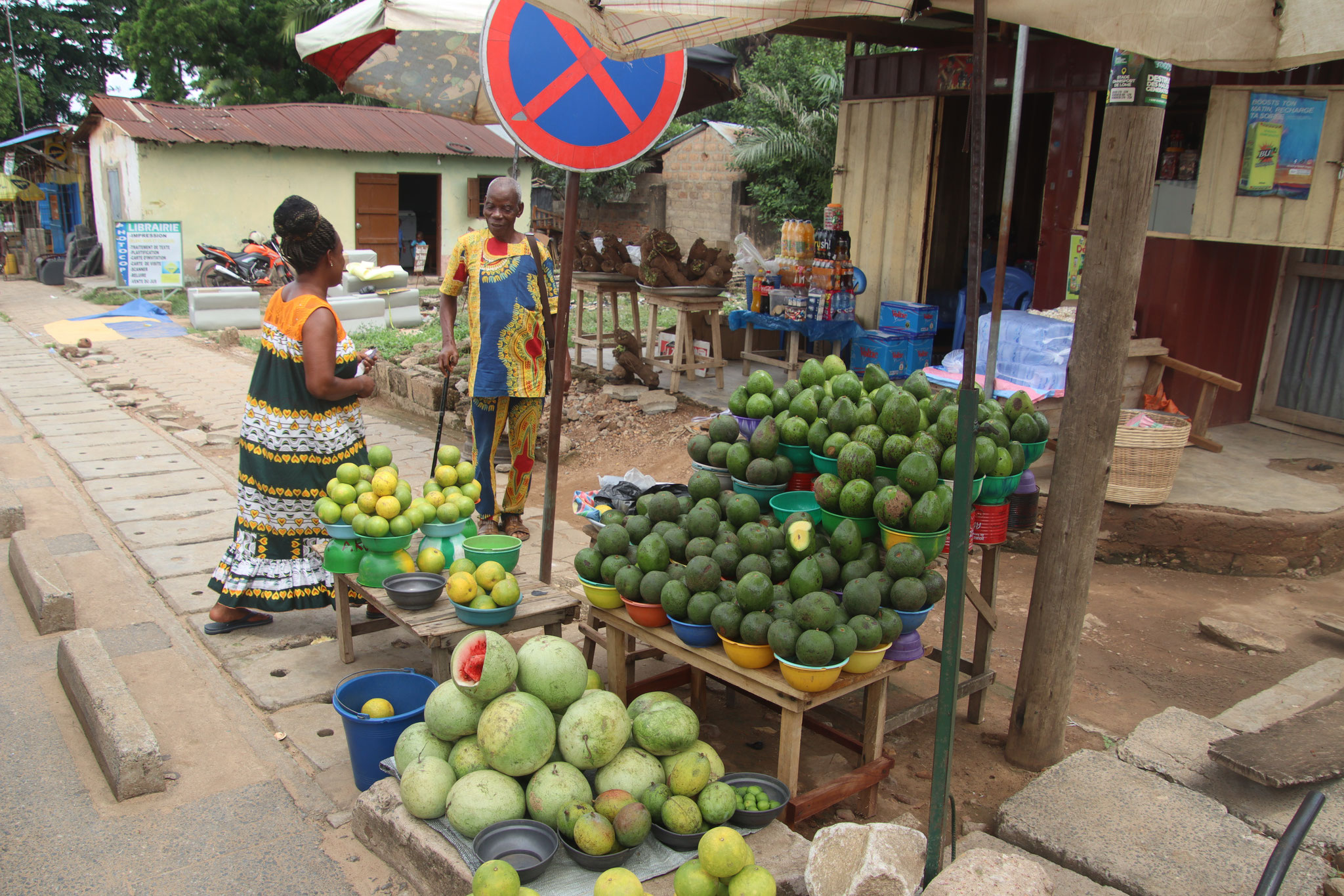 Marktstand.