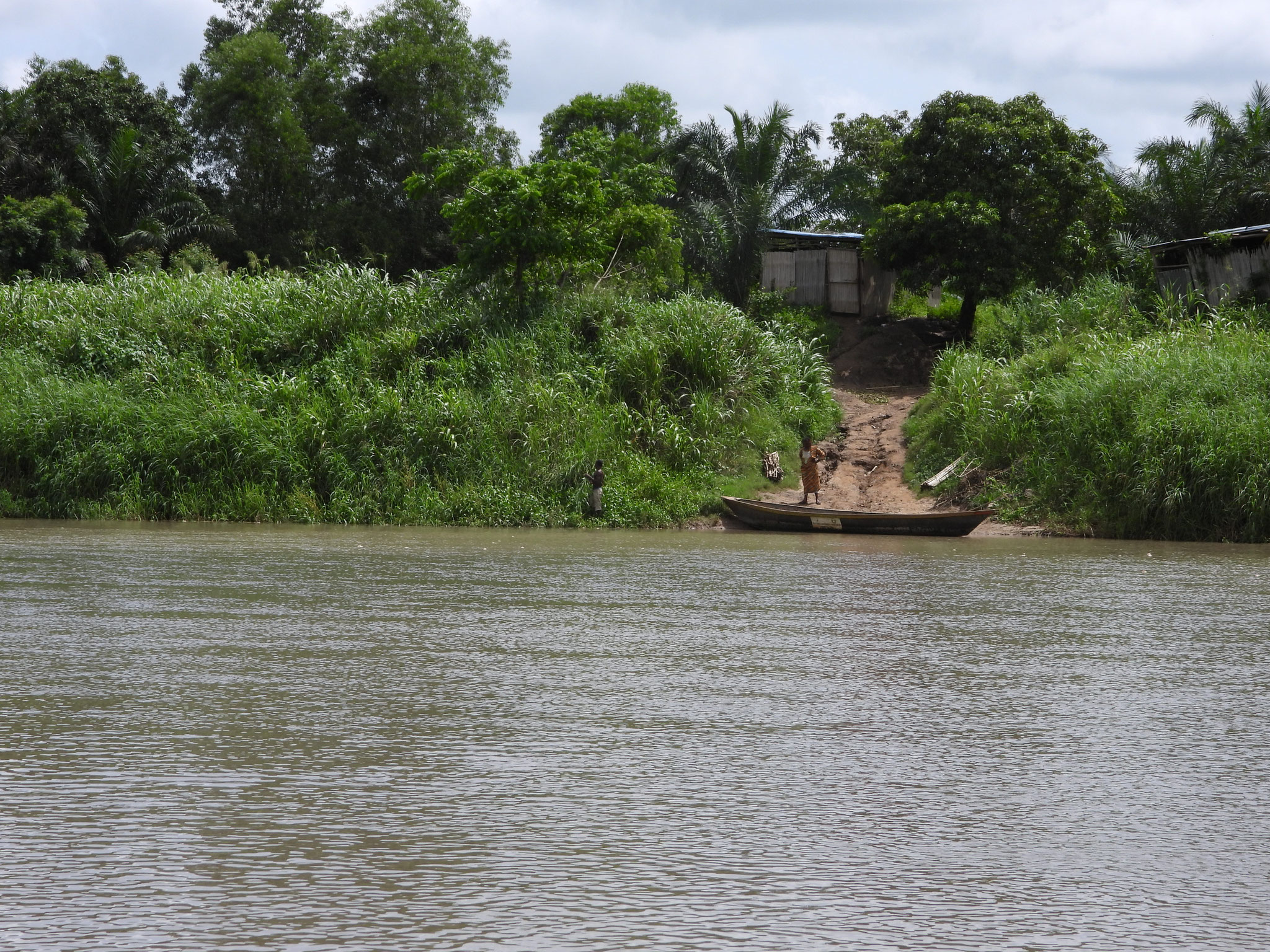 Sicht nach Benin.