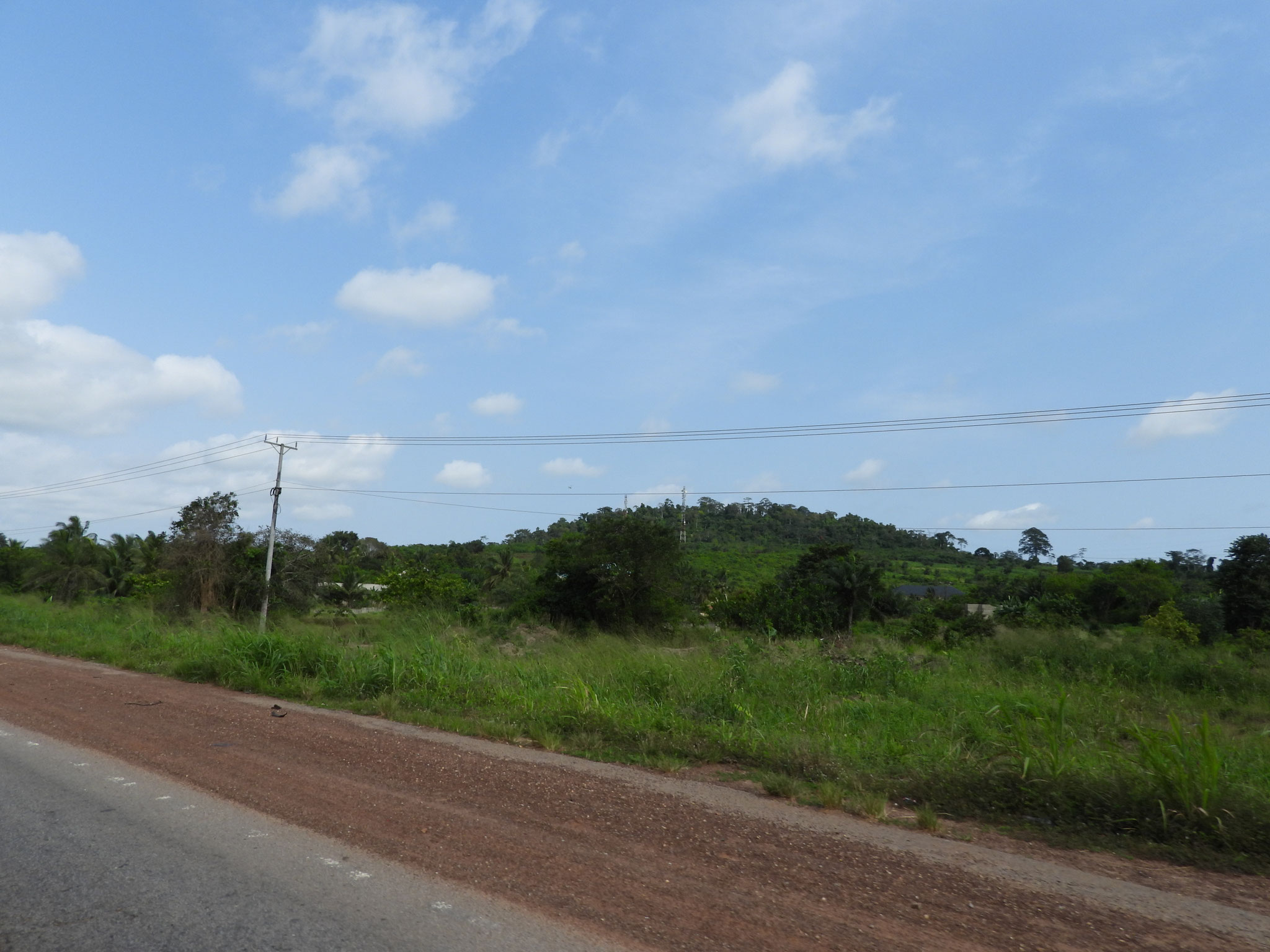 Zwischen Emina und Accra.