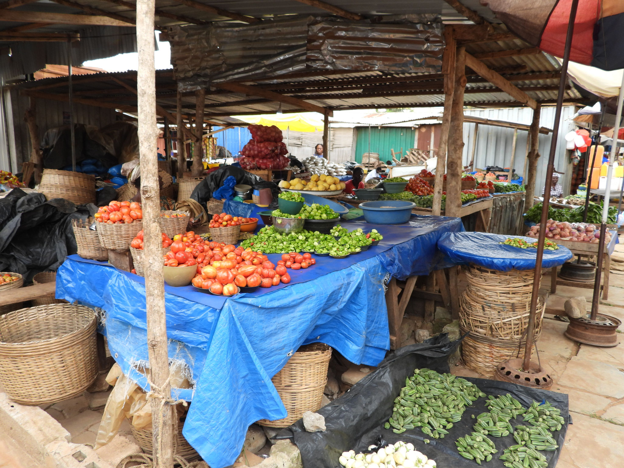Marktstand.