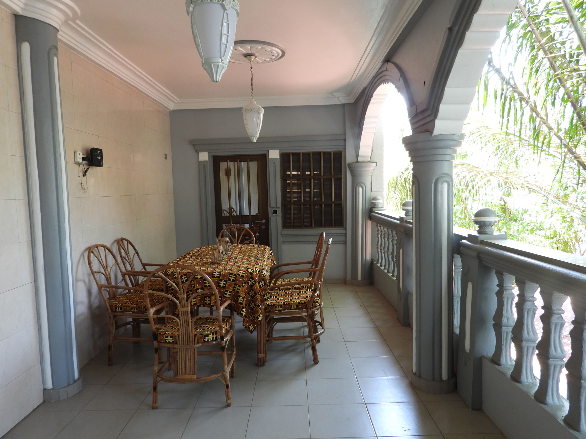 Terrasse.