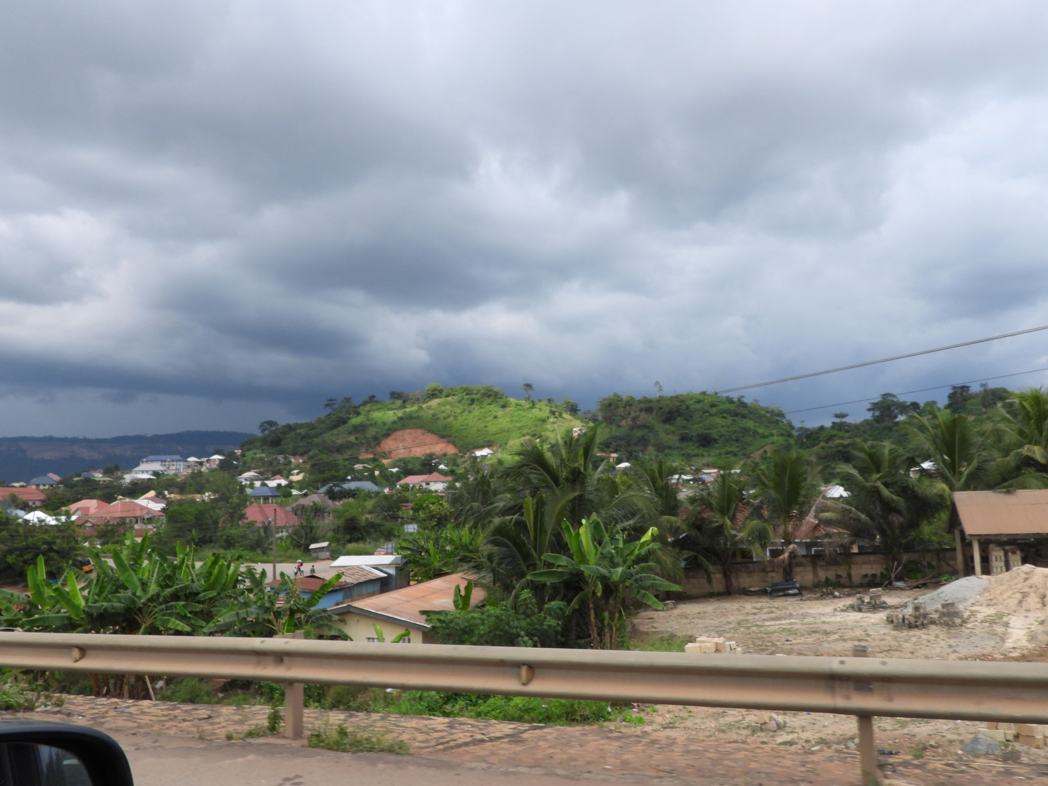 Nordöstlich von Accra.