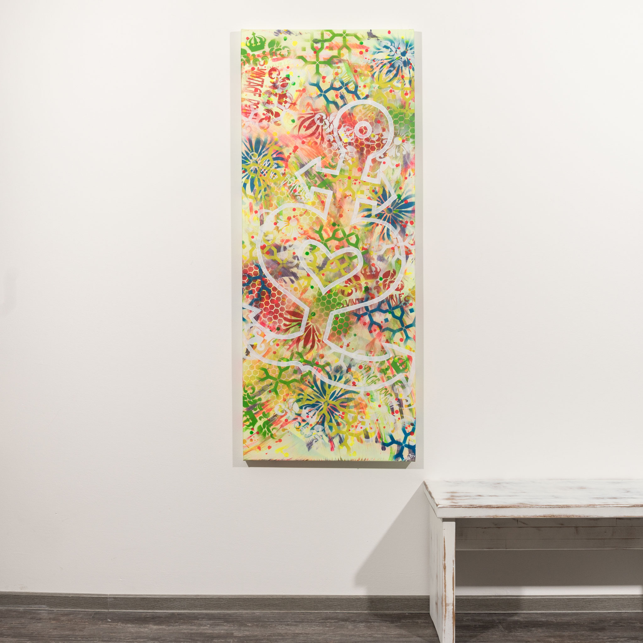 # 83 Glaube, Liebe, Hoffnung ´21     50 x 150cm