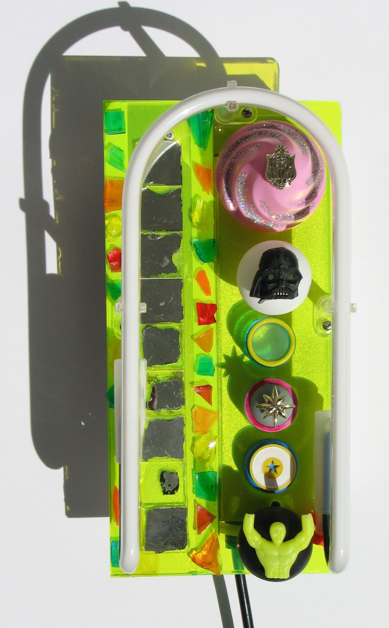 Funfair  2016  Neon light and Mixed Media  26 x 13 cm  thanks to www.sygns.com