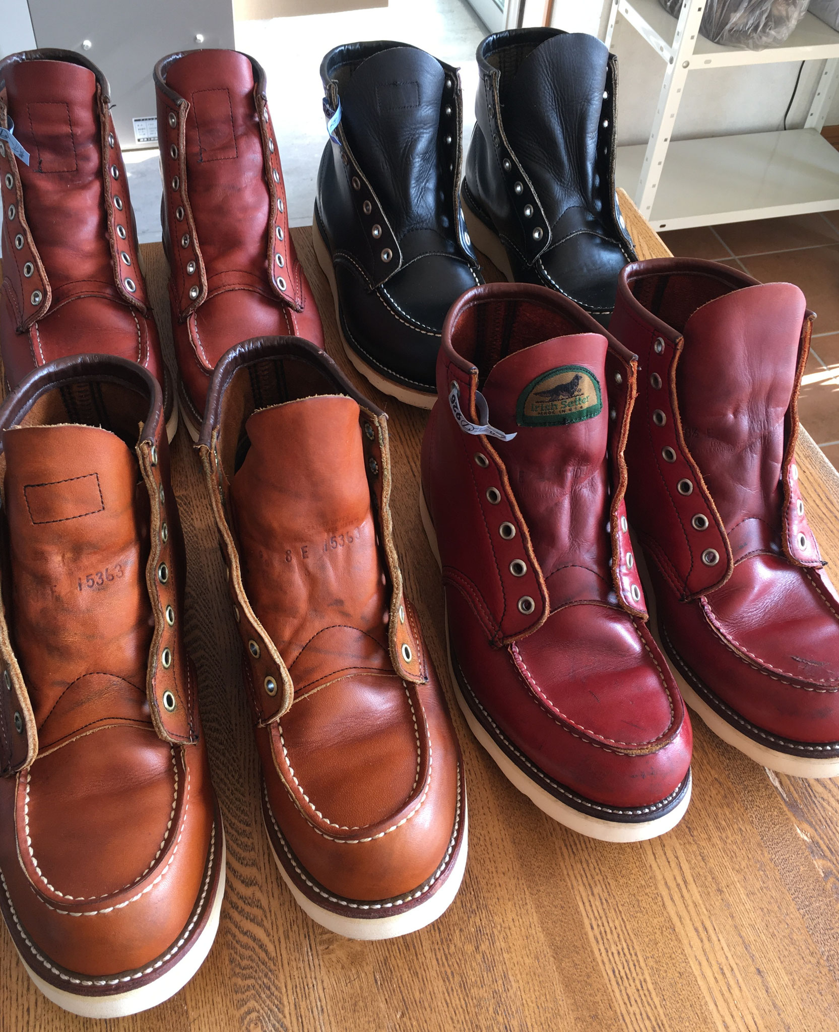 RED WING SHOESクリーニング