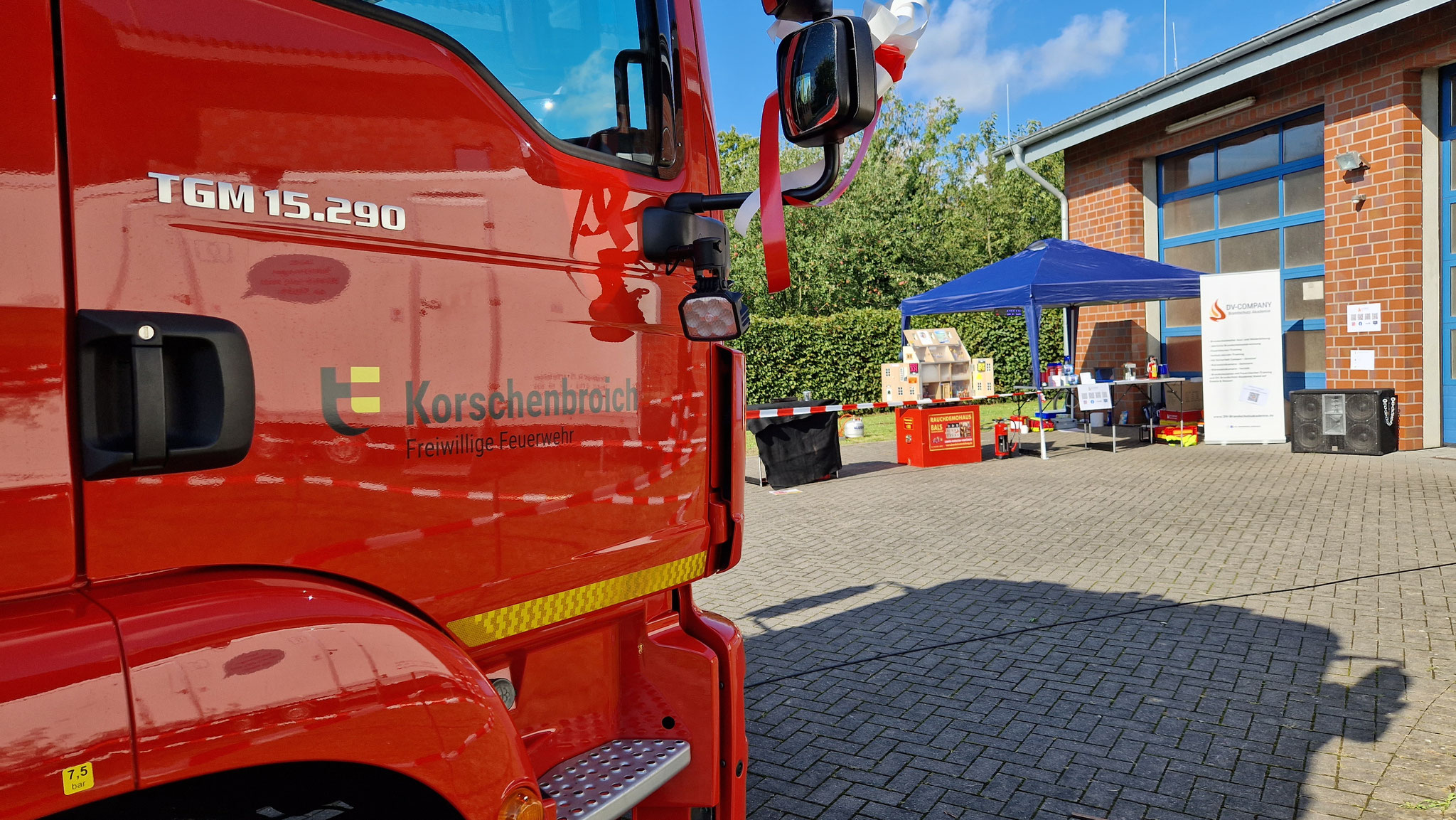 Zu Gast bei der Einheit Liedberg, 112 Jahre Feuerwehr