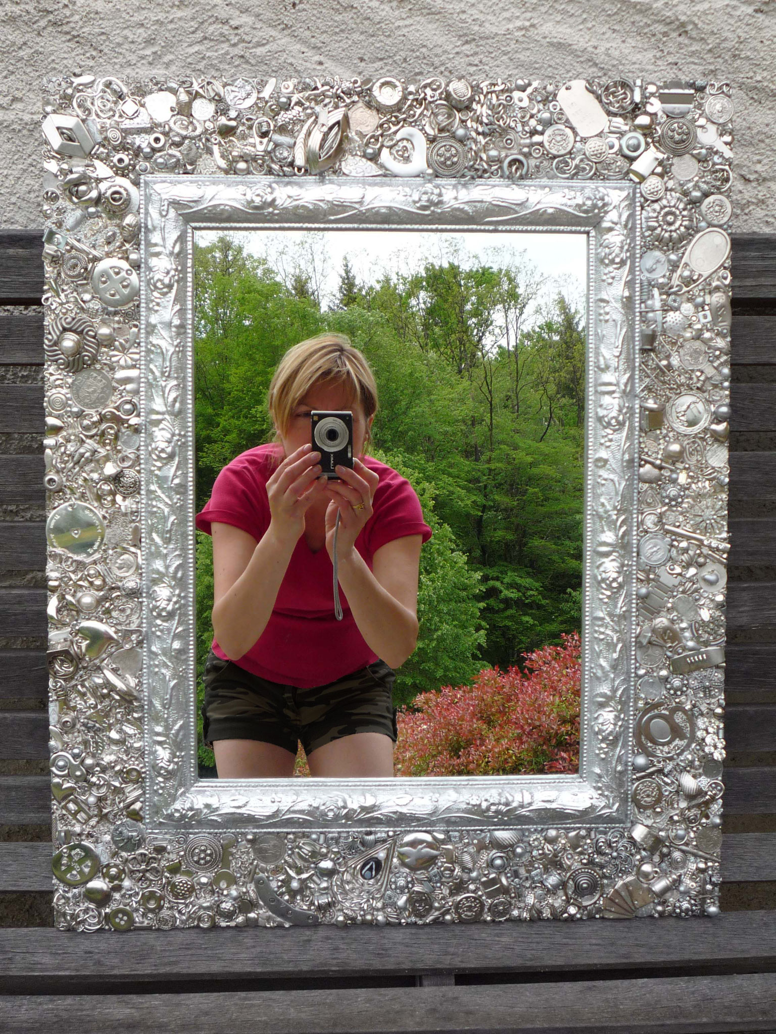 Miroir Accumulation (Chrome, inox, argent...)