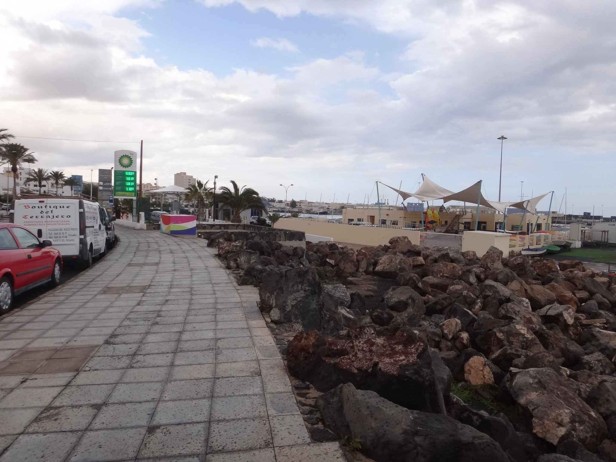 Uferpromenade in Puerto del Rosario