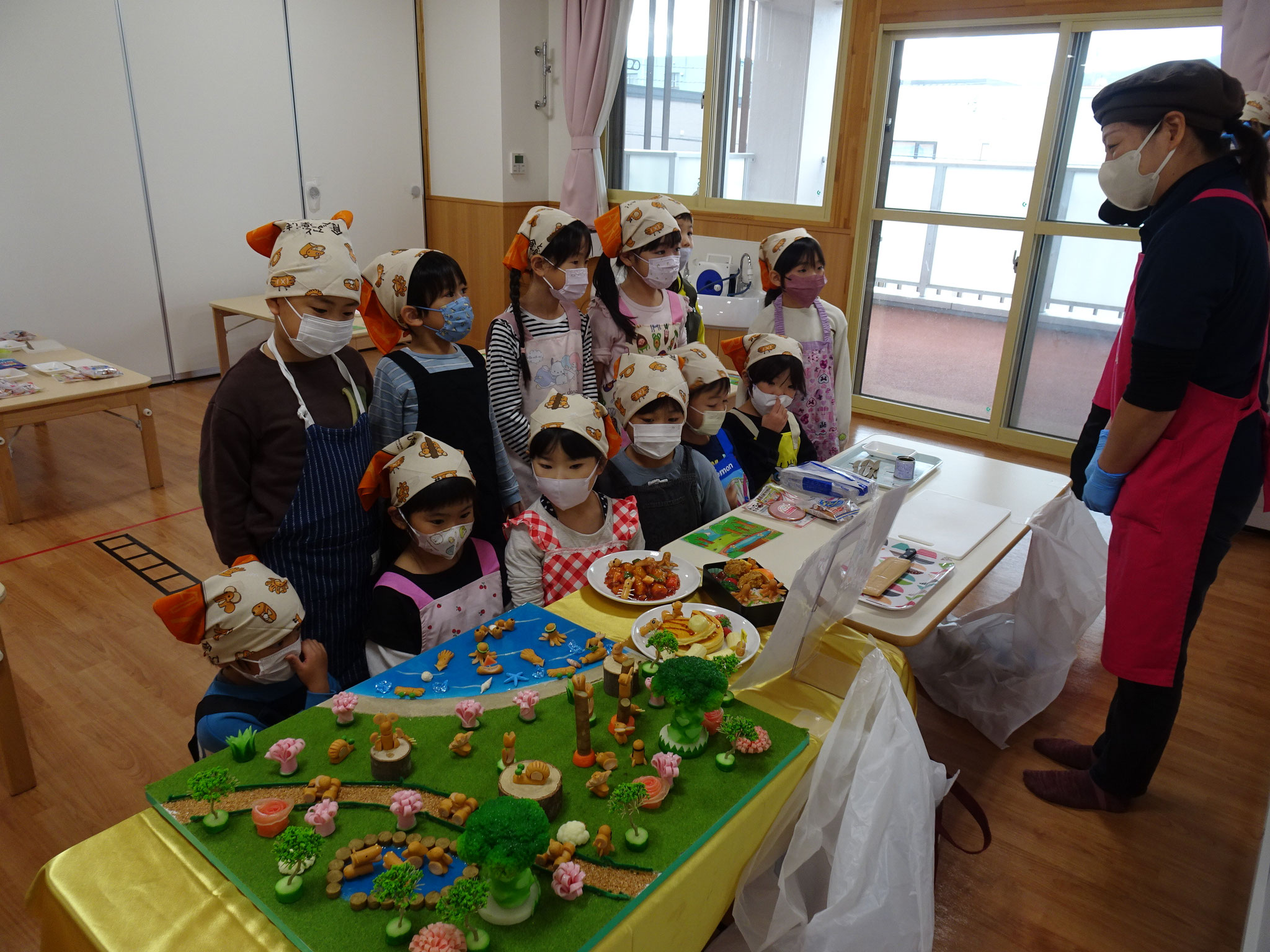 始める前に、食事の大切さもしっかりお勉強しましたよ。