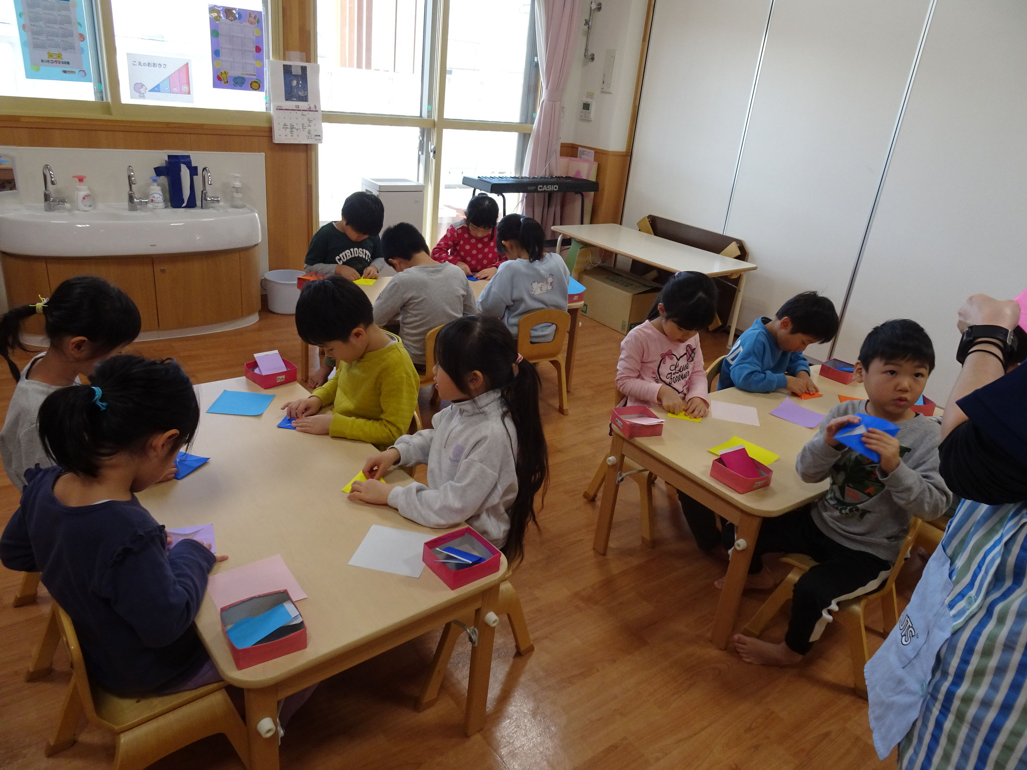５歳児クラス　クリスマス製作