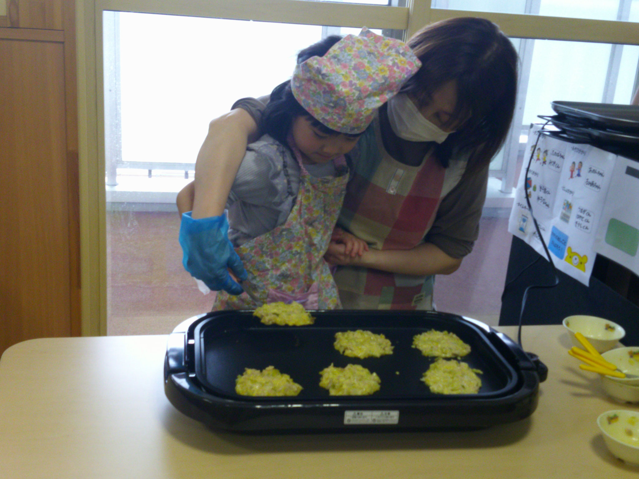 「お好み焼き」をつくりました。