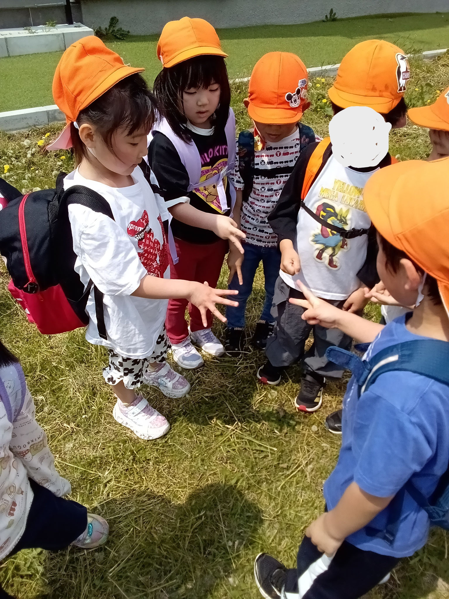 「じゃんけんぽん」だれが鬼になったかな。