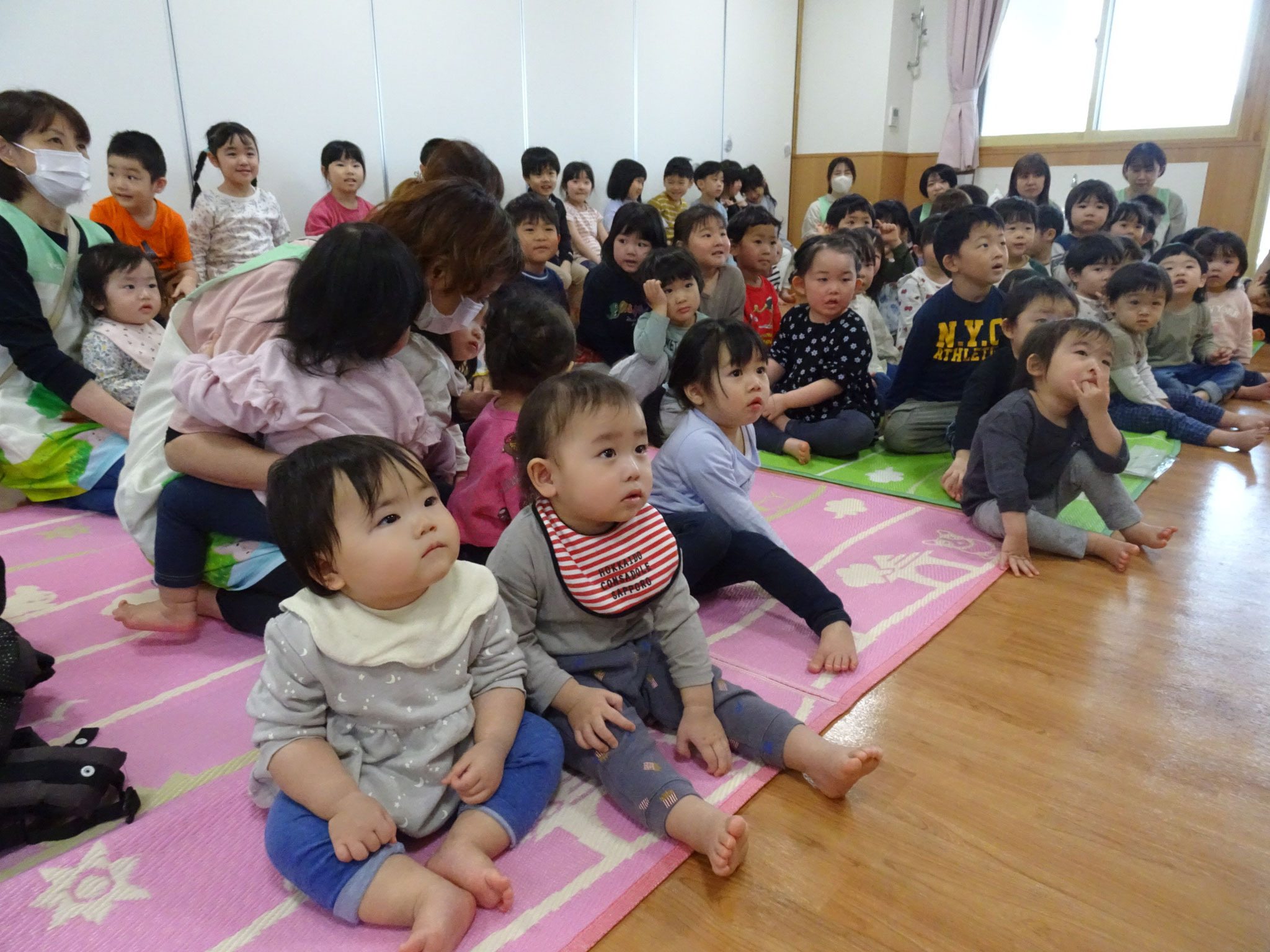 みんなで仲良く楽しくあそぼうね。