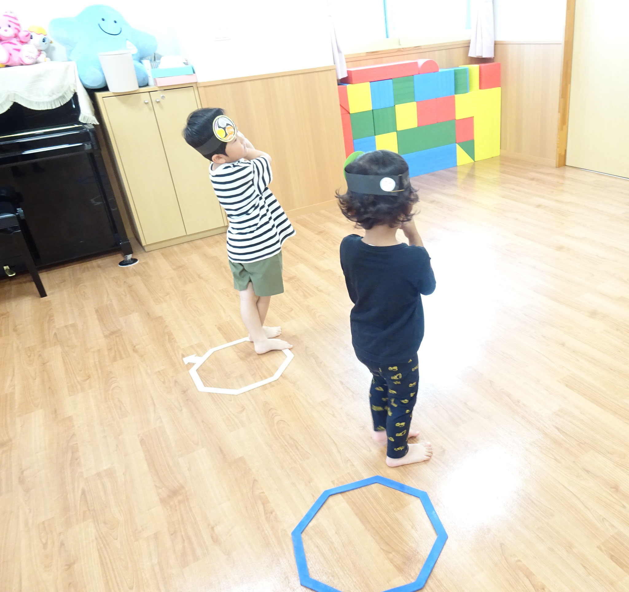 7/4 きりん組　忍者ごっこ
