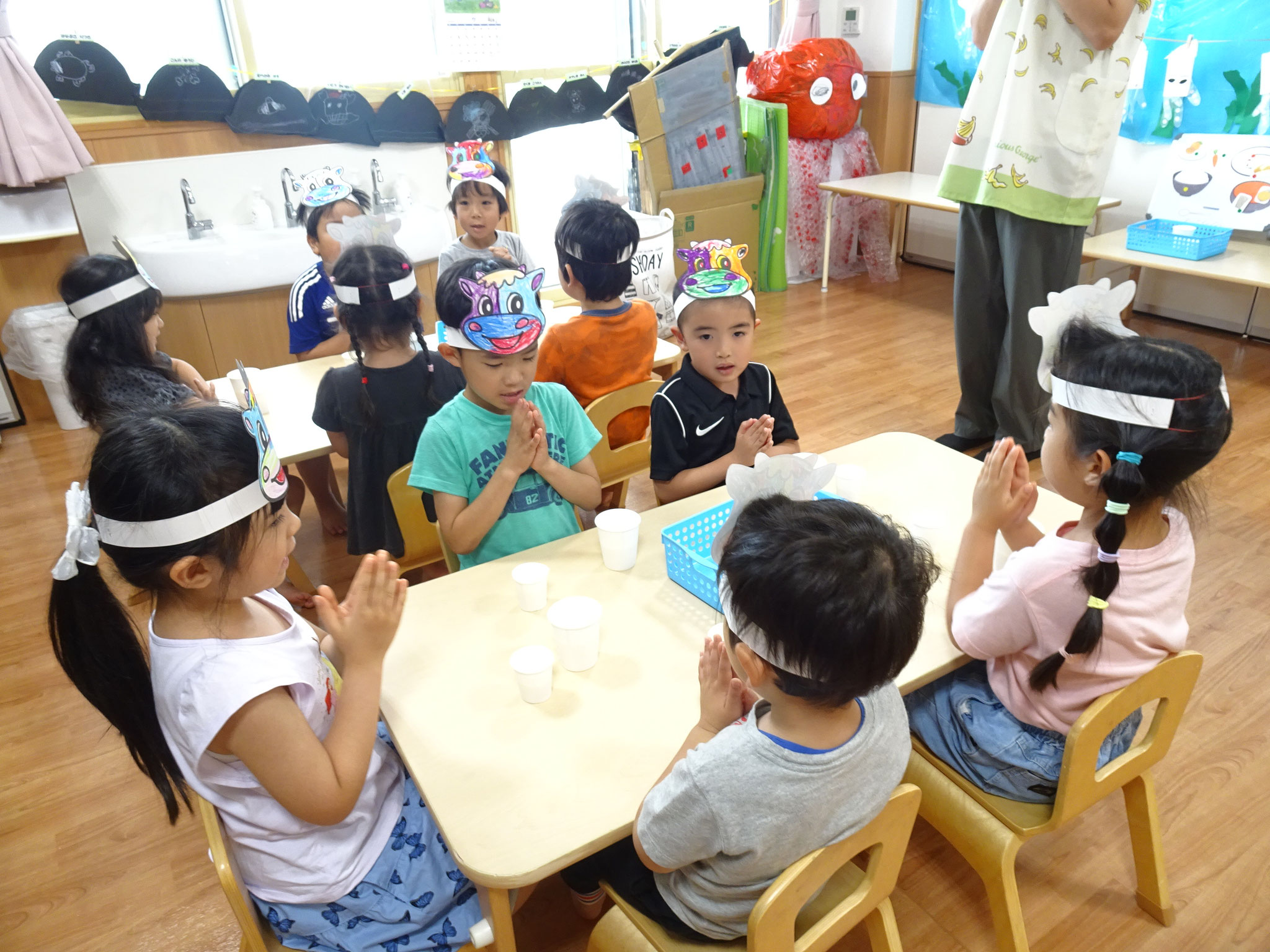 7/17 ミルクを使ったケーキを食べました。