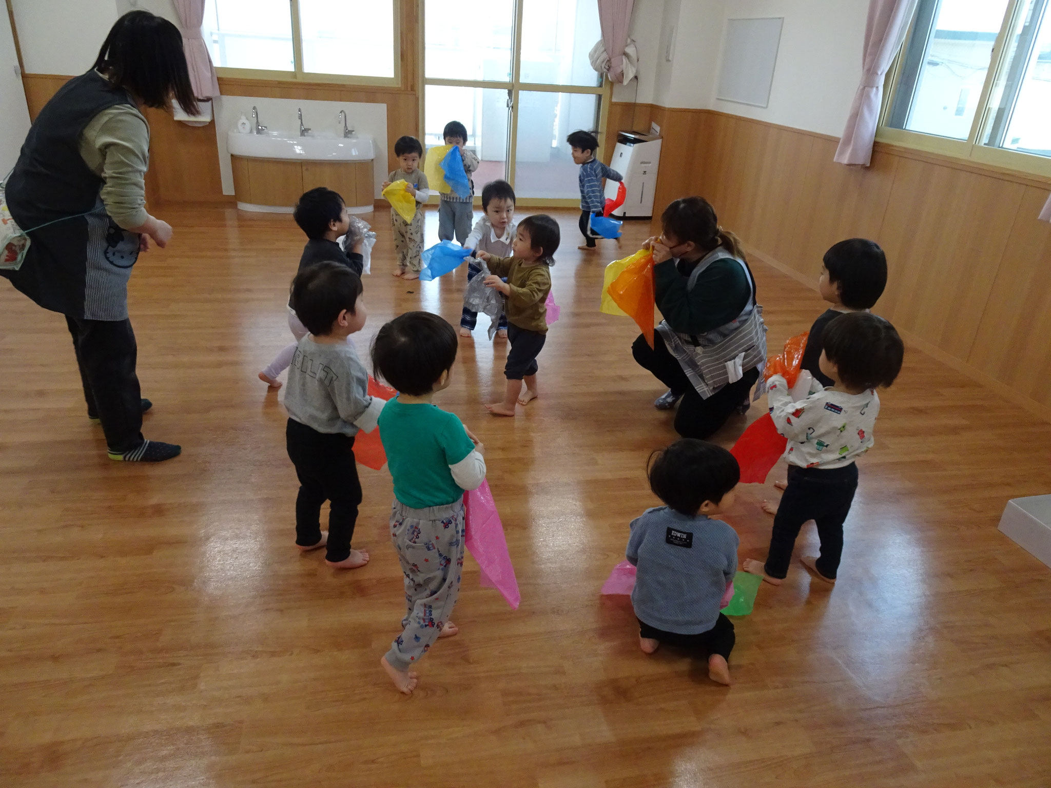 身体を全部つかって表現するって楽しいね。