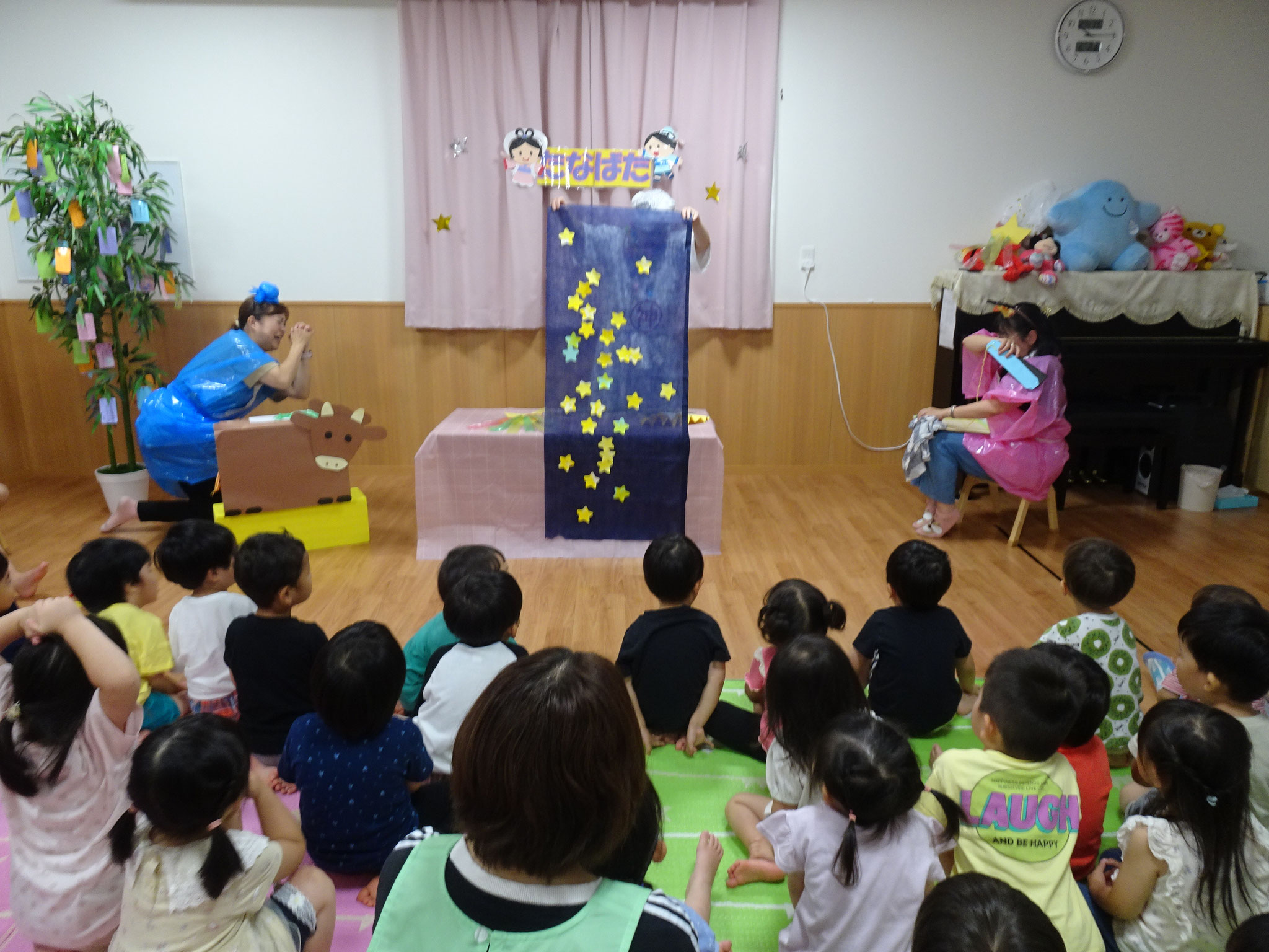 8/2 七夕の会　織姫と彦星