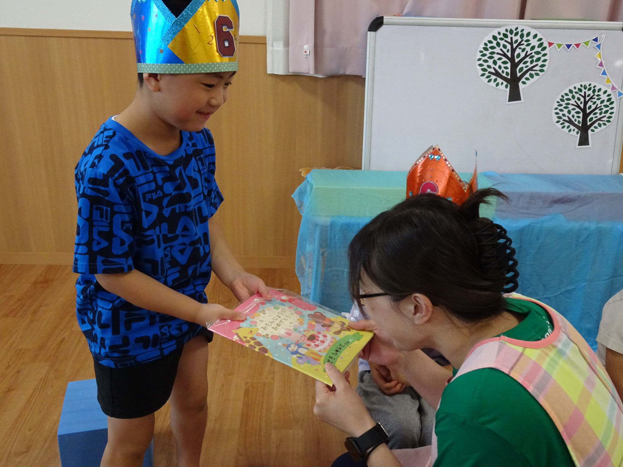 誕生日カードもプレゼント