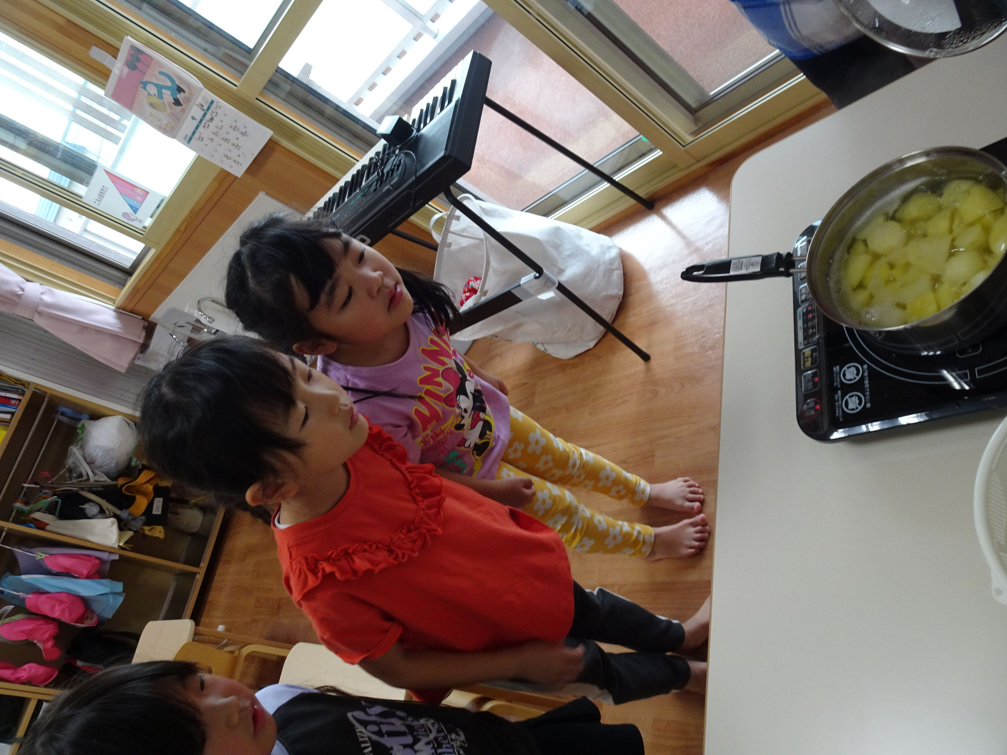 「おいしくな～れ」と魔法の言葉をかけてます☆