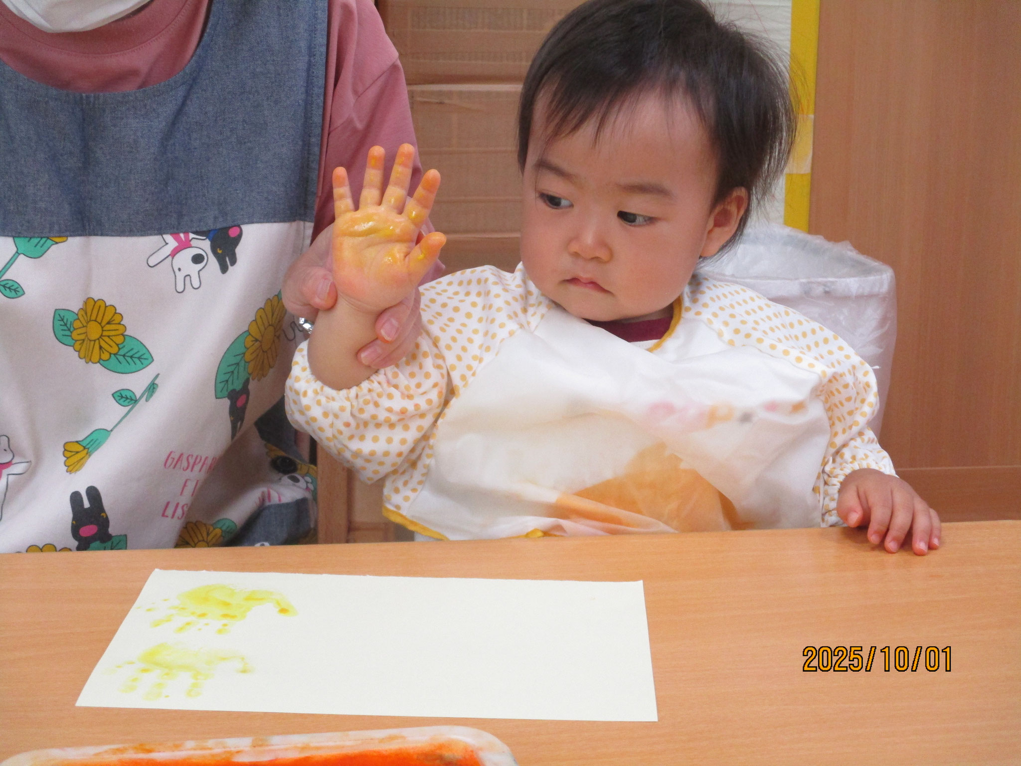 ０歳児クラスさん。