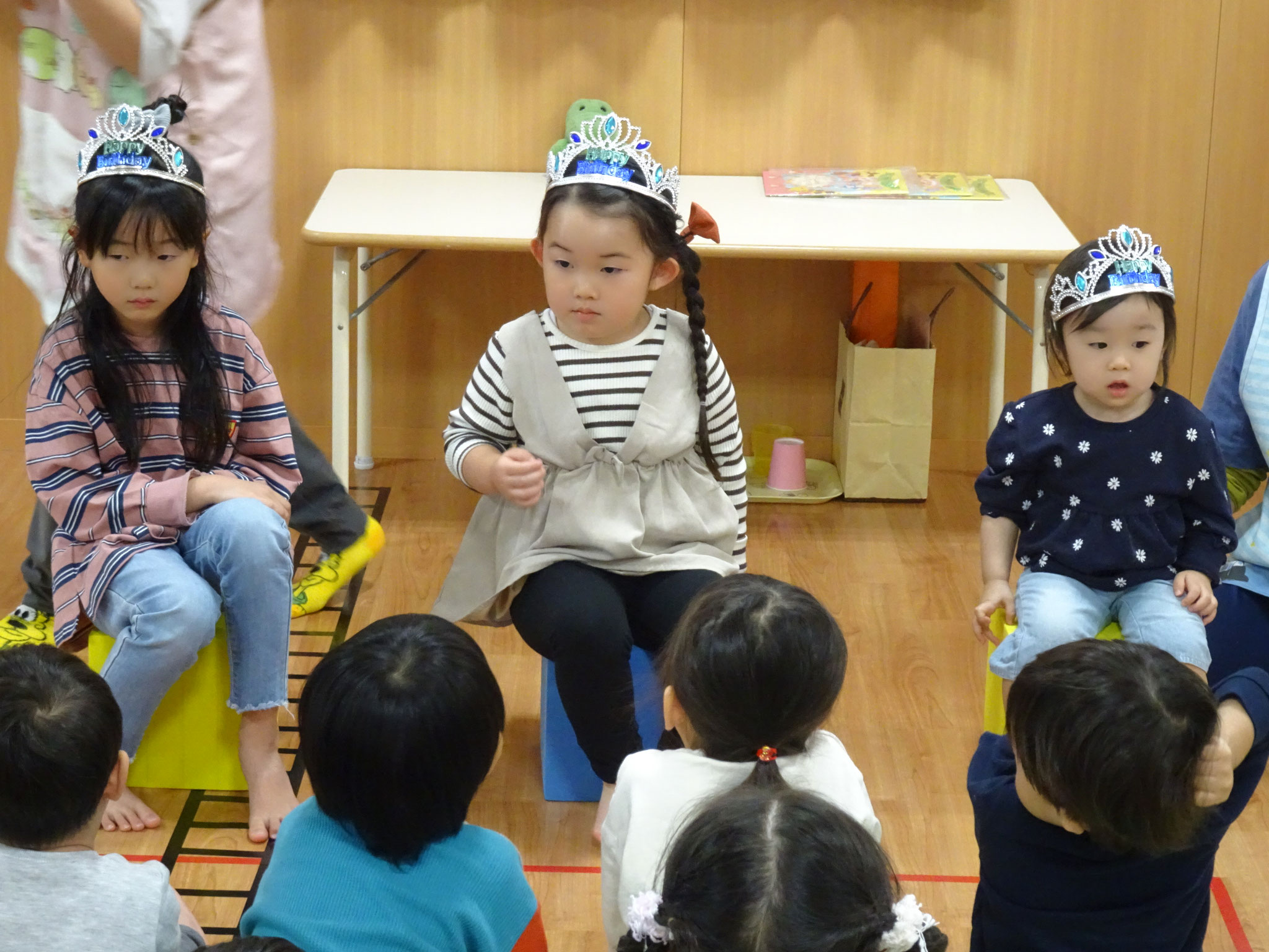 10月生まれのお誕生日会でした。