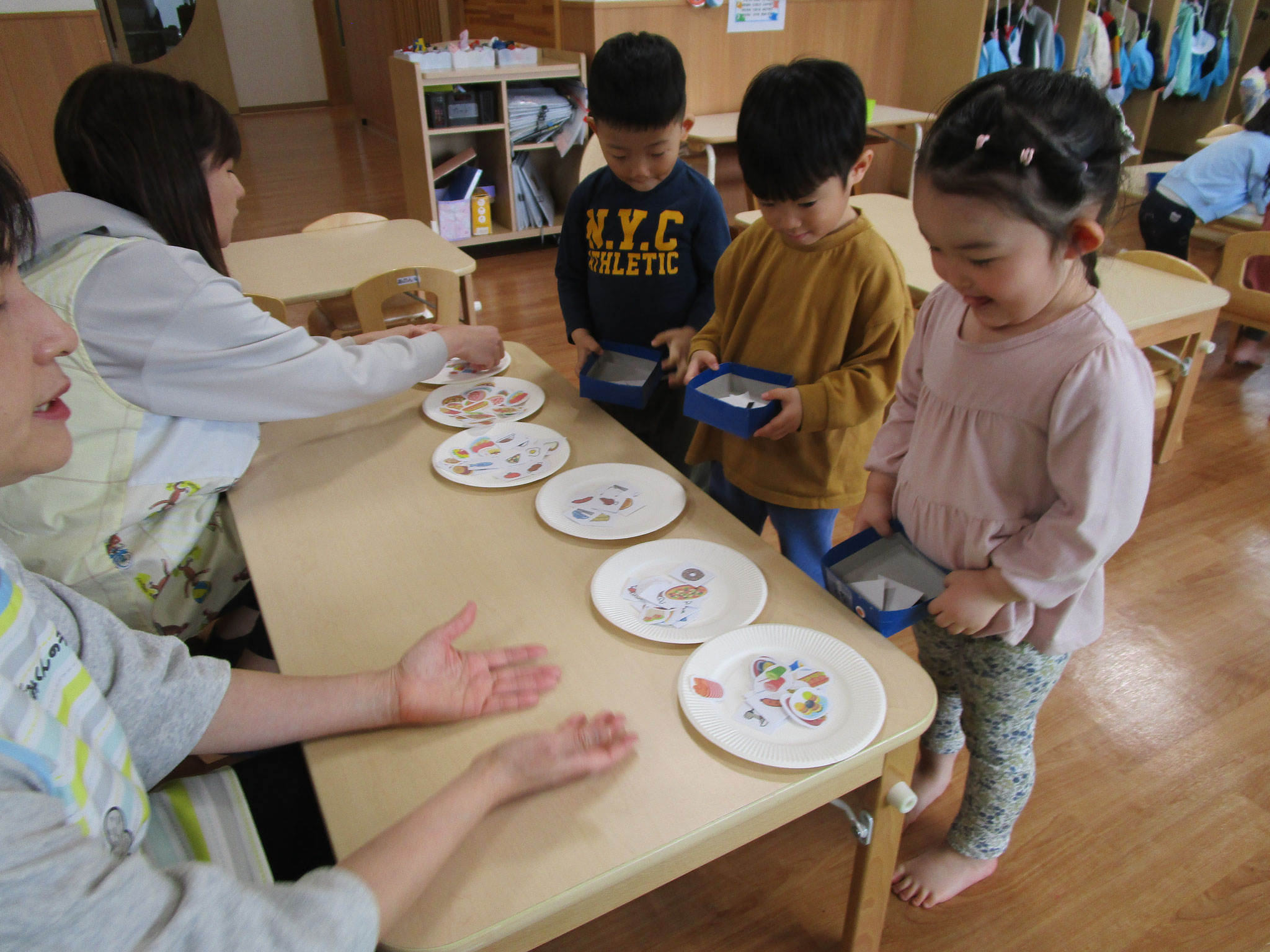 ３歳児クラスさん。